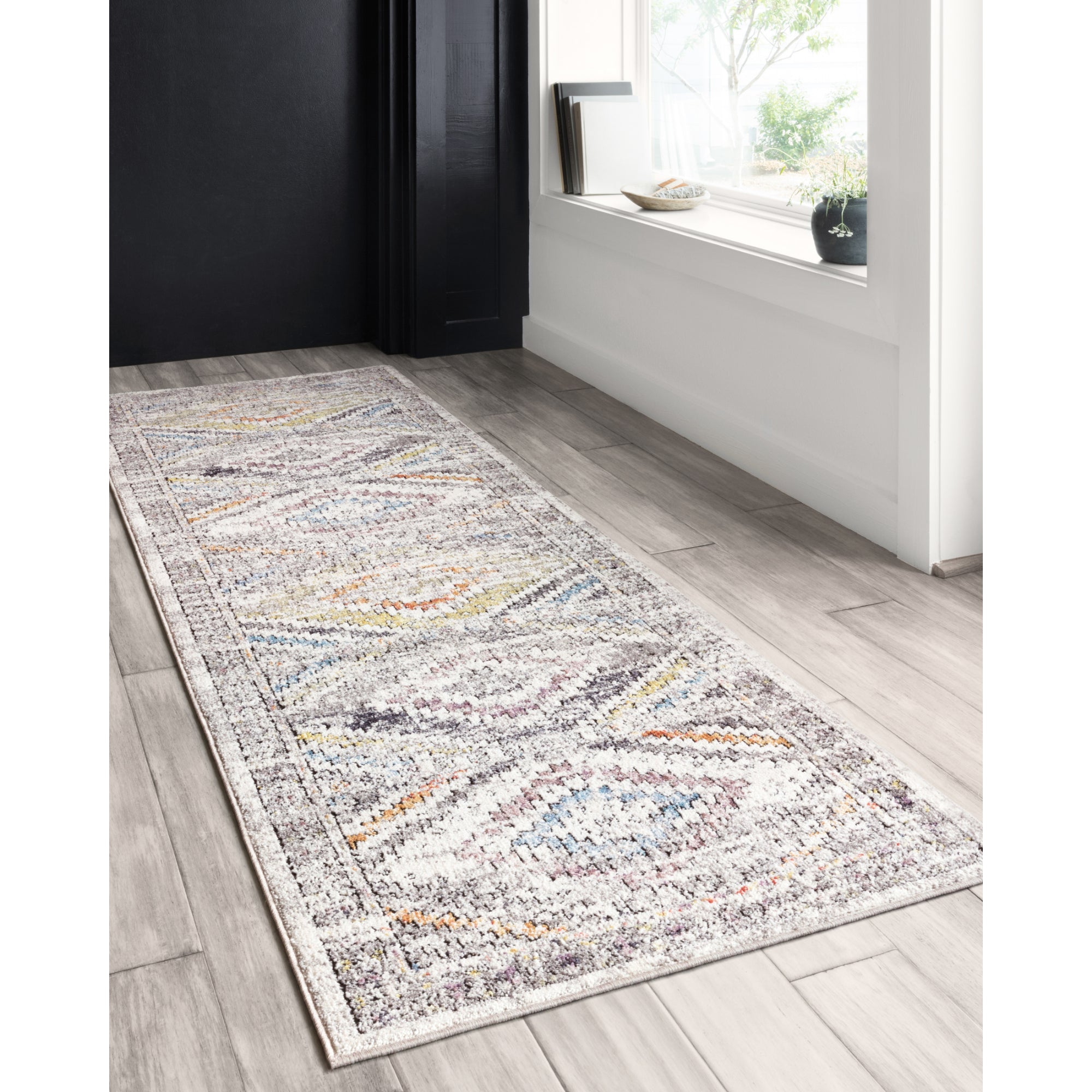 Loloi Dante Ivory/Multi 7'-10" x 10'-6" Area Rug