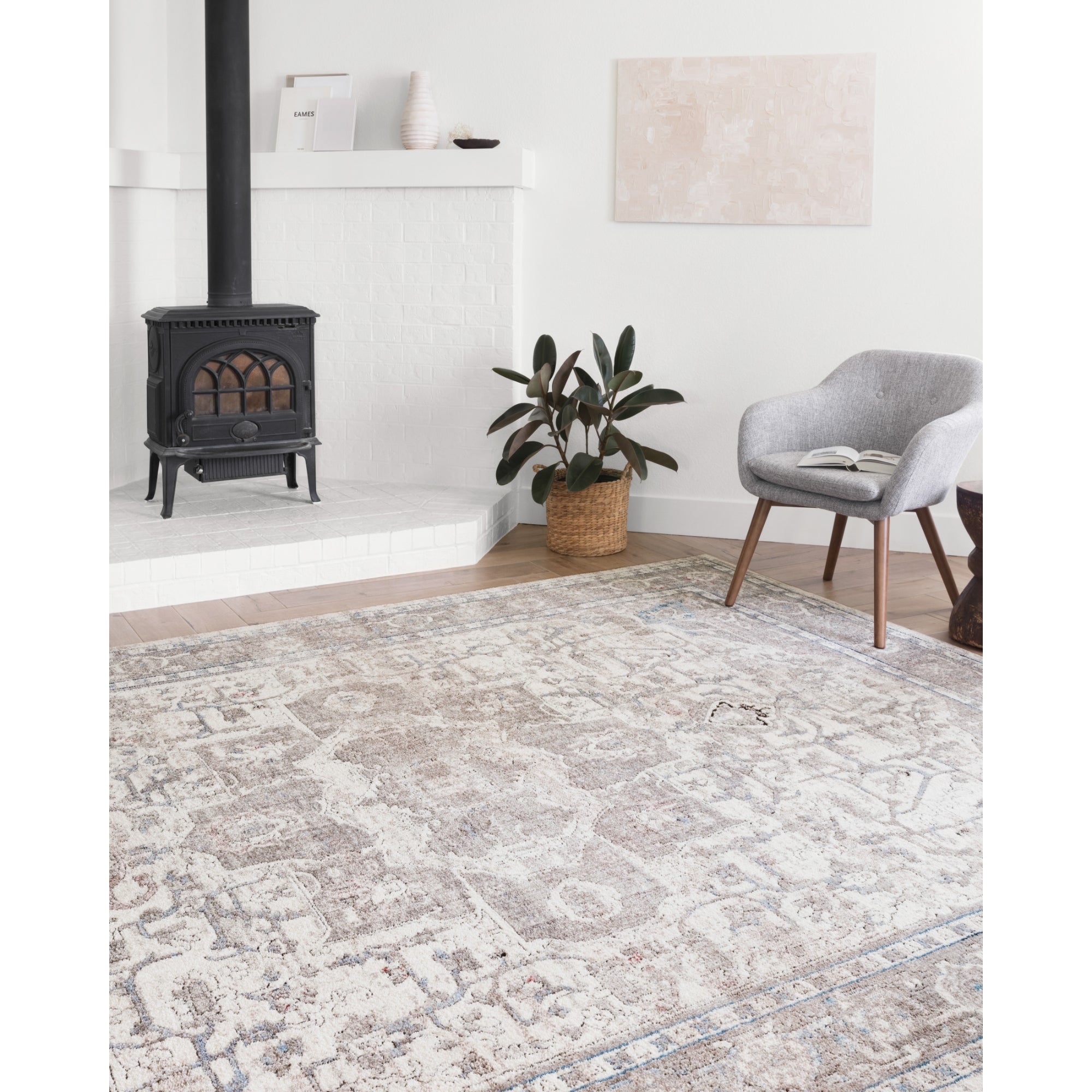 Loloi Dante Ivory/Stone 9'-6" x 13'-3" Area Rug