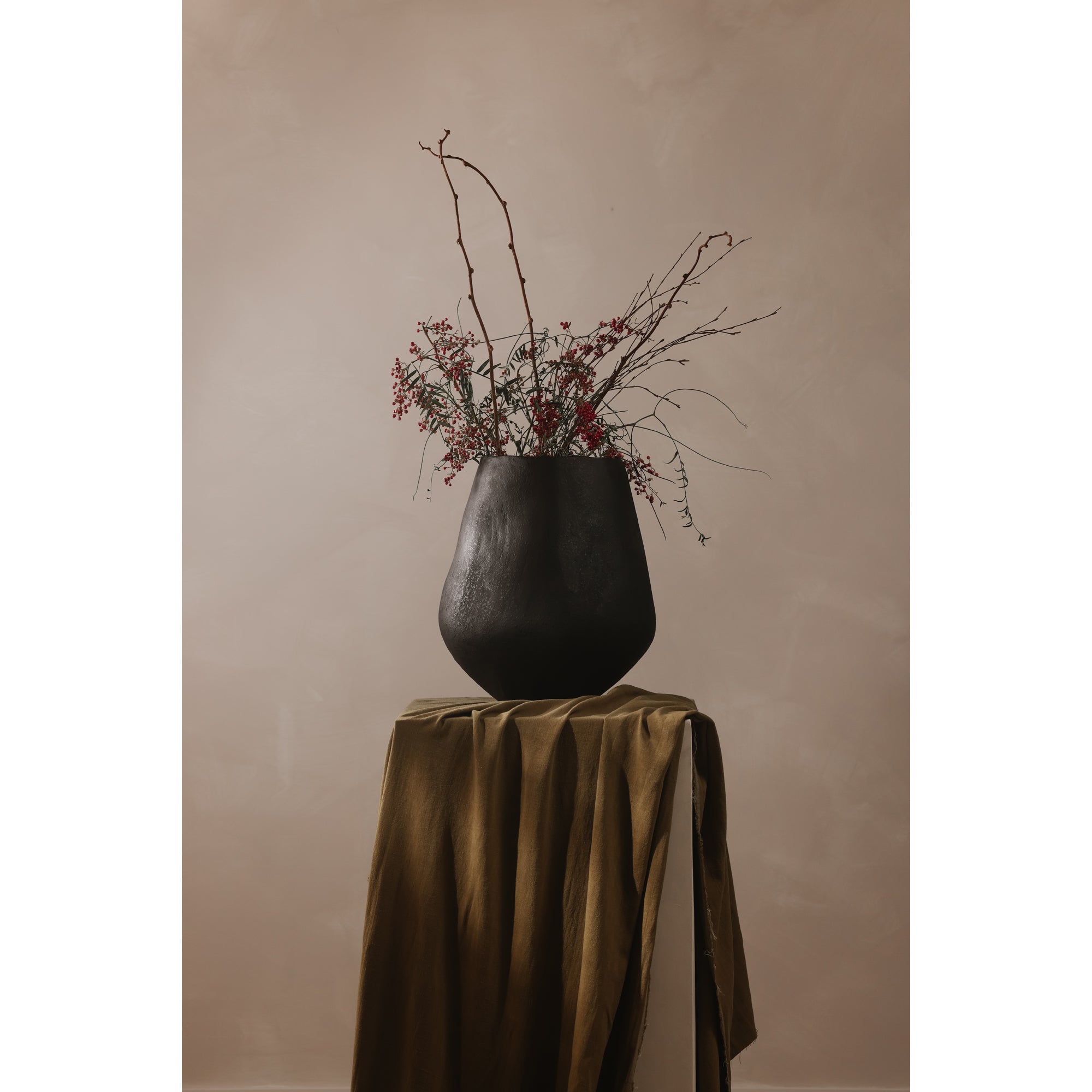 Voss Decorative Vessel Black Decorative Vessel Moe's    Four Hands, Mid Century Modern Furniture, Old Bones Furniture Company, Old Bones Co, Modern Mid Century, Designer Furniture, Furniture Sale, Warehouse Furniture Sale, Voss Decorative Vessel Black Sale, https://www.oldbonesco.com/