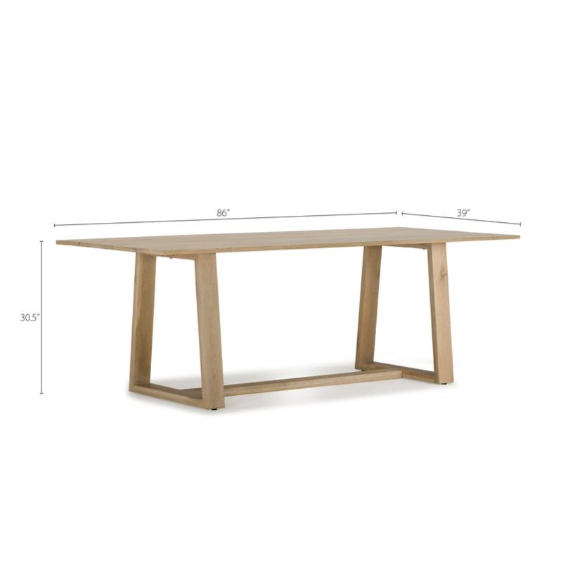 Kiayara Solid Oak Dining Table - Natural Dining Tables Union Home , Black Friday Sale Union Home Furniture Sale, Old Bones Co, Mid Century Furniture Sale, Four Hands Furniture, Black Friday Sale Kiayara Solid Oak Dining Table - Natural,Gus Sale, Perigold Kiayara Solid Oak Dining Table - Natural Dining Tables Black Friday Sale , Perigold Sale Kiayara Solid Oak Dining Table - Natural,Kiayara Solid Oak Dining Table - Natural Lulu and Georgia, Burke Decor Sale Kiayara Solid Oak Dining Table - Natural, www.oldbo