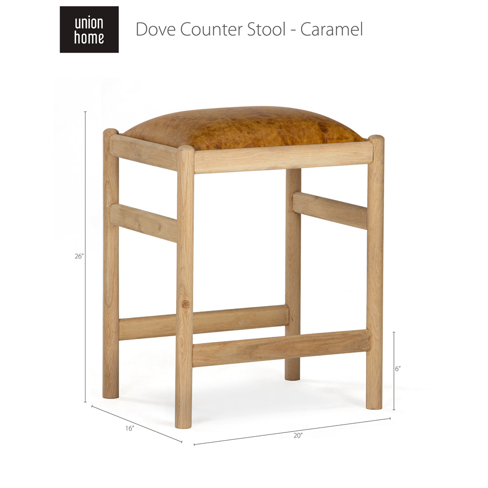 Dove Oak Leather Counter Stool - Caramel Bar & Counter Stools Union Home , Black Friday Sale Union Home Furniture Sale, Old Bones Co, Mid Century Furniture Sale, Four Hands Furniture, Black Friday Sale Dove Oak Leather Counter Stool - Caramel,Gus Sale, Perigold Dove Oak Leather Counter Stool - Caramel Bar & Counter Stools Black Friday Sale , Perigold Sale Dove Oak Leather Counter Stool - Caramel,Dove Oak Leather Counter Stool - Caramel Lulu and Georgia, Burke Decor Sale Dove Oak Leather Counter Stool - Cara