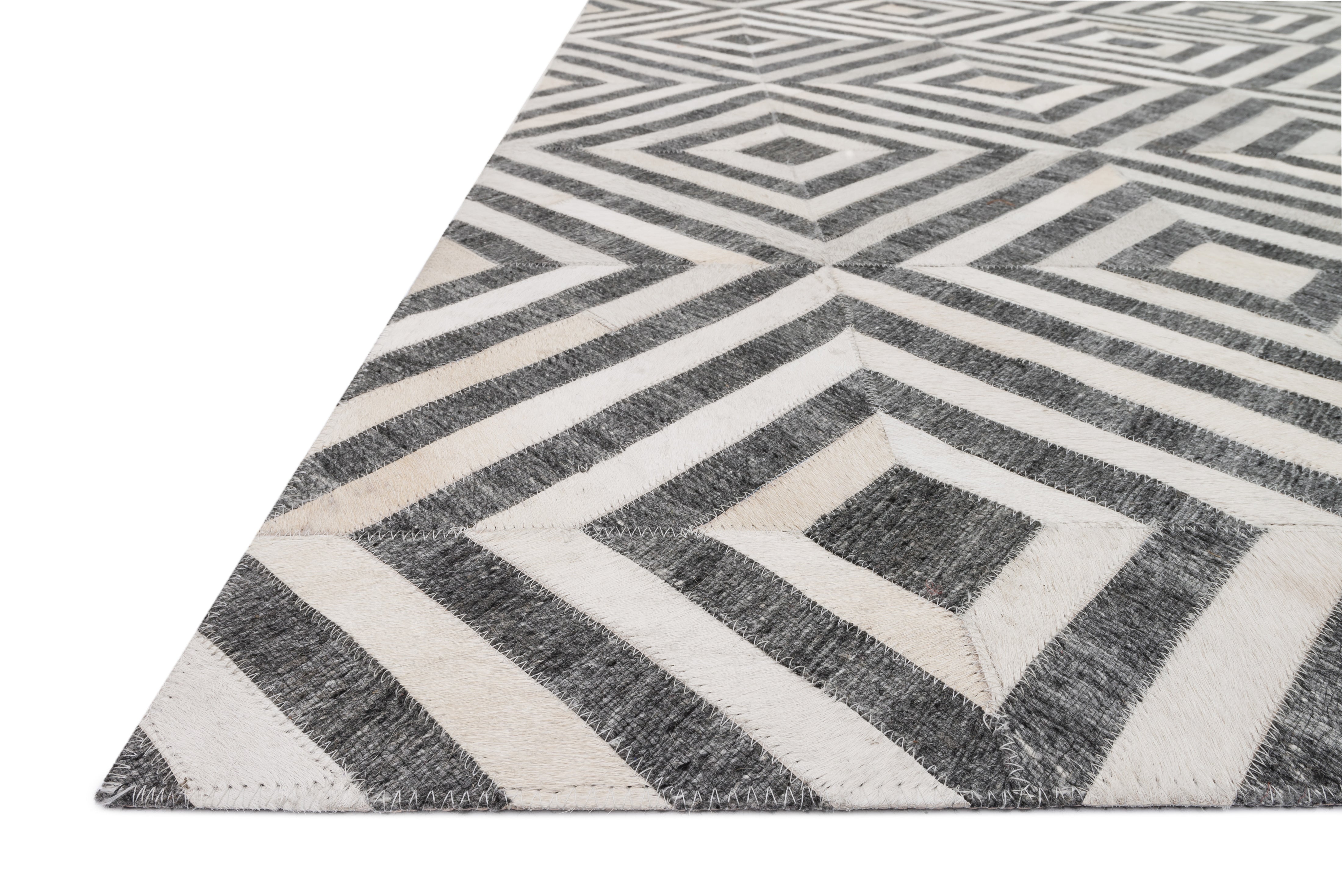 Loloi Dorado Charcoal/Ivory Rug