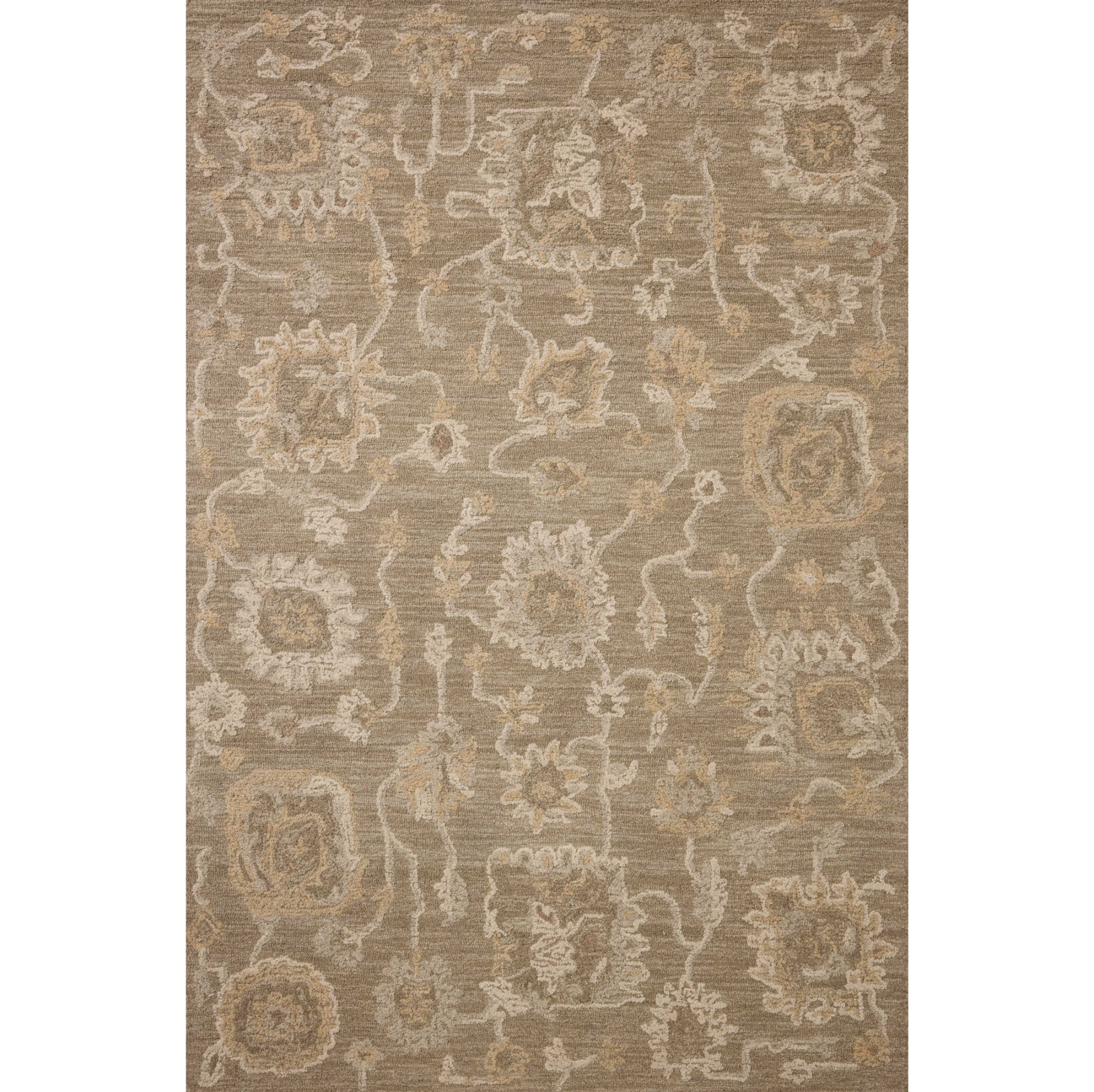 Chris Loves Julia x Loloi Dorothea Oak/Natural Rug