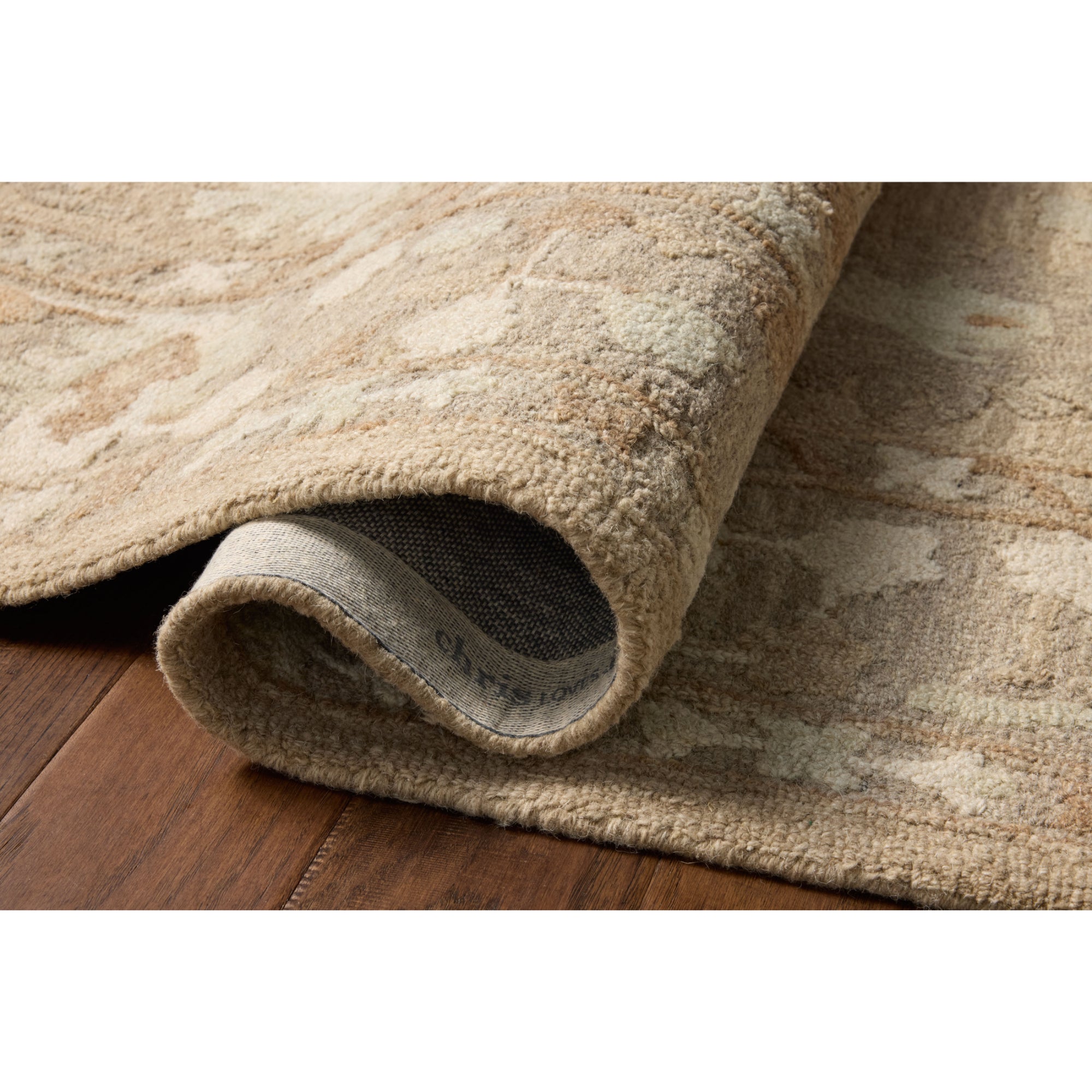 Chris Loves Julia x Loloi Dorothea Khaki/Dove Rug