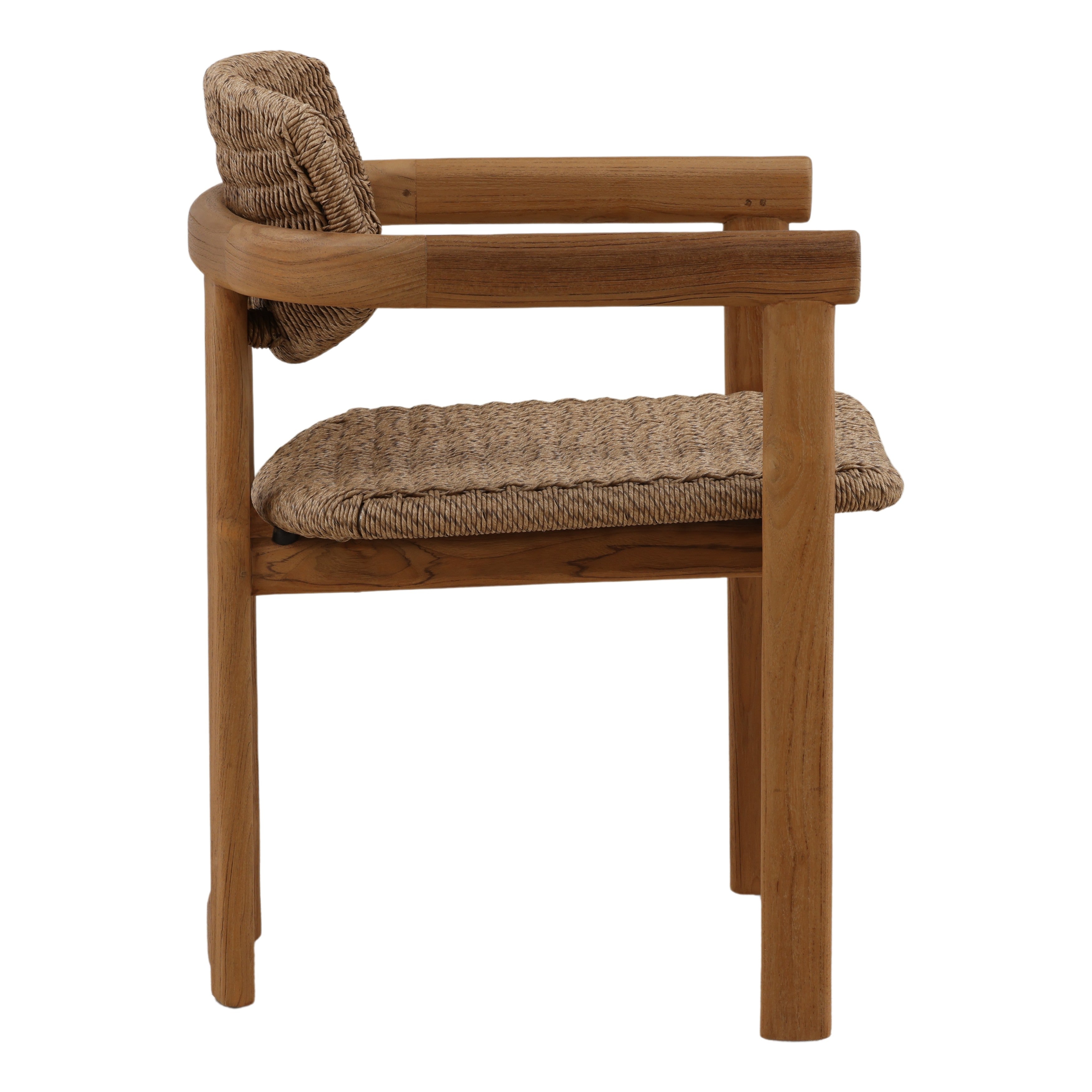 Alev Outdoor Dining Chair - Light Brown