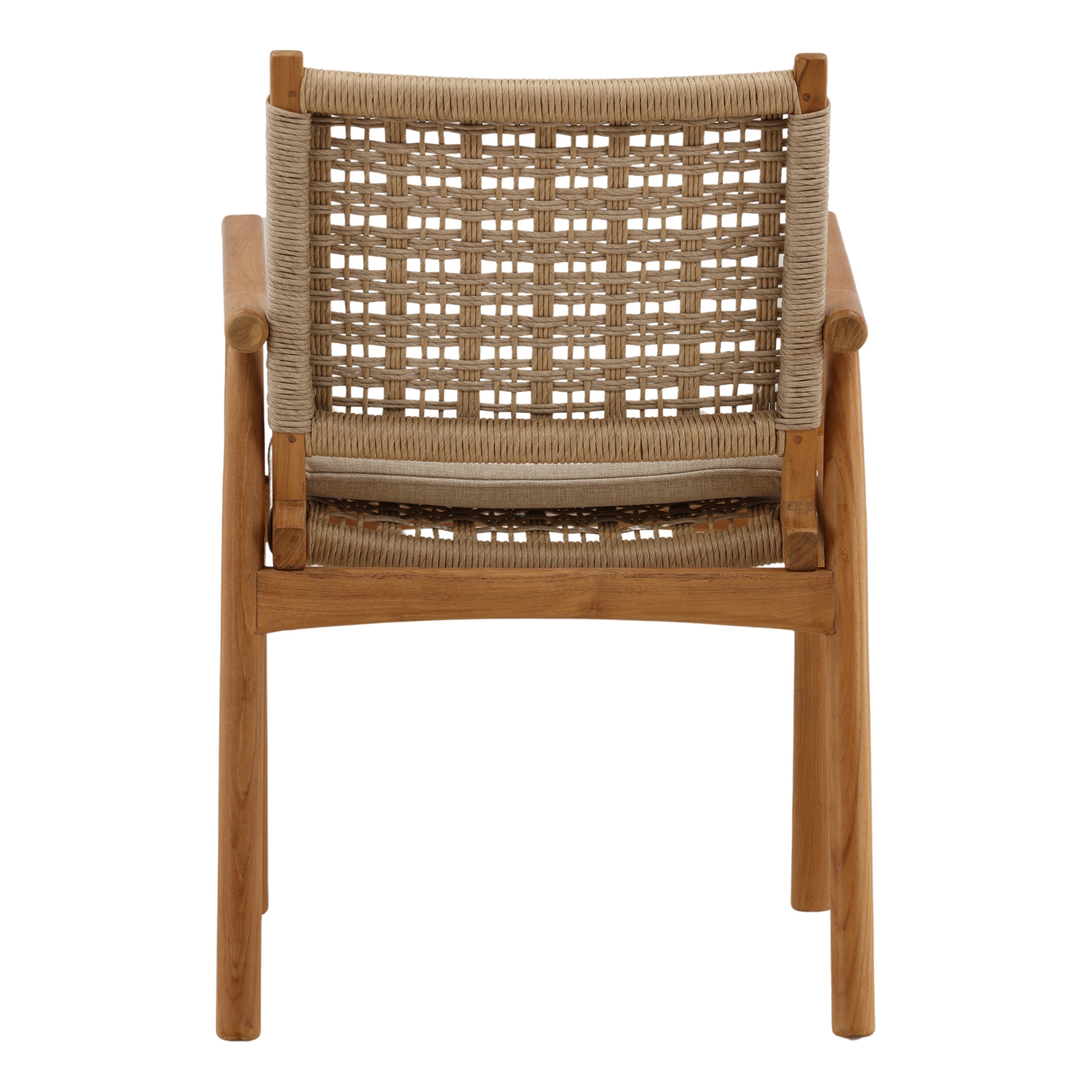Aretha Outdoor Dining Chair Natural - Set of 2