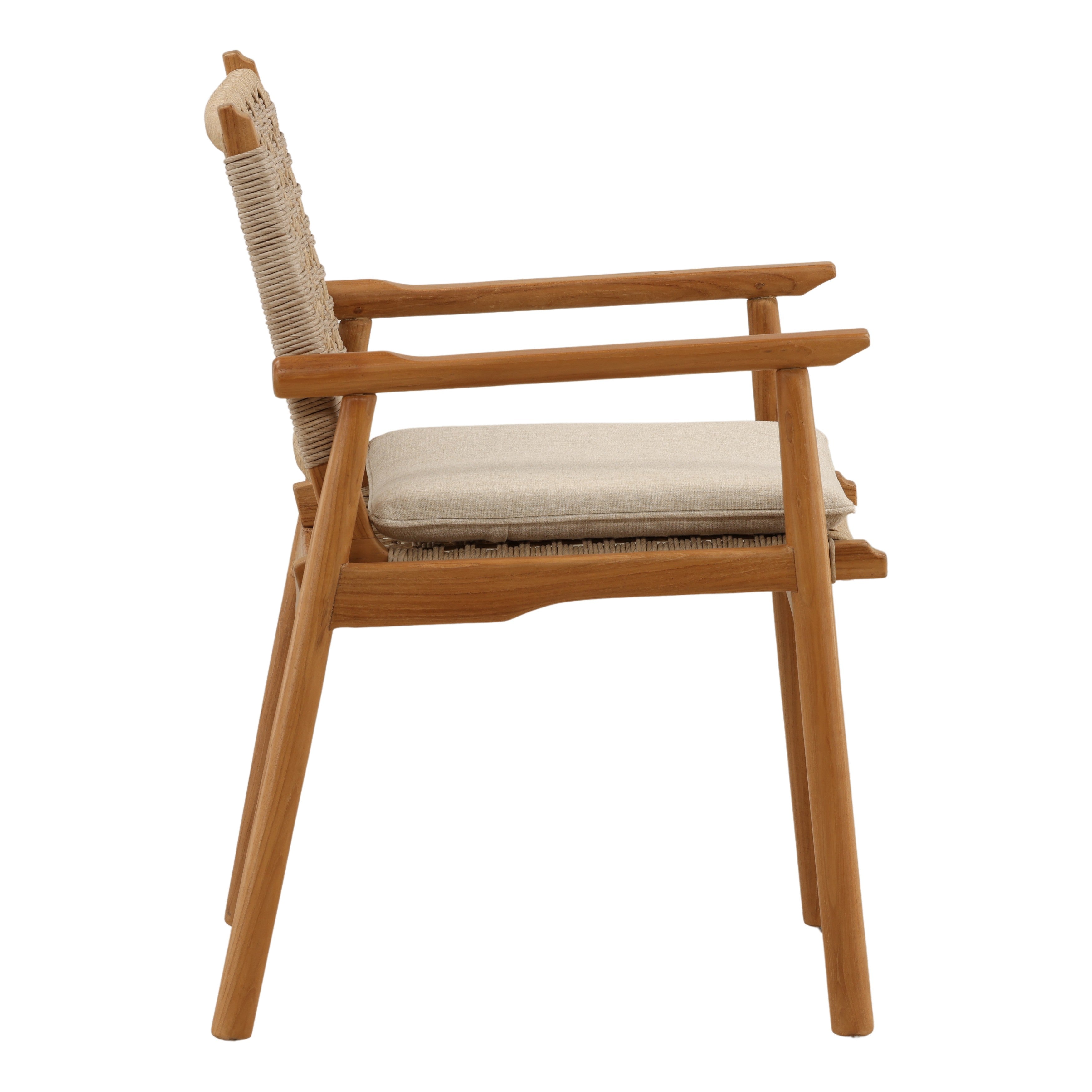 Aretha Outdoor Dining Chair Natural - Set of 2