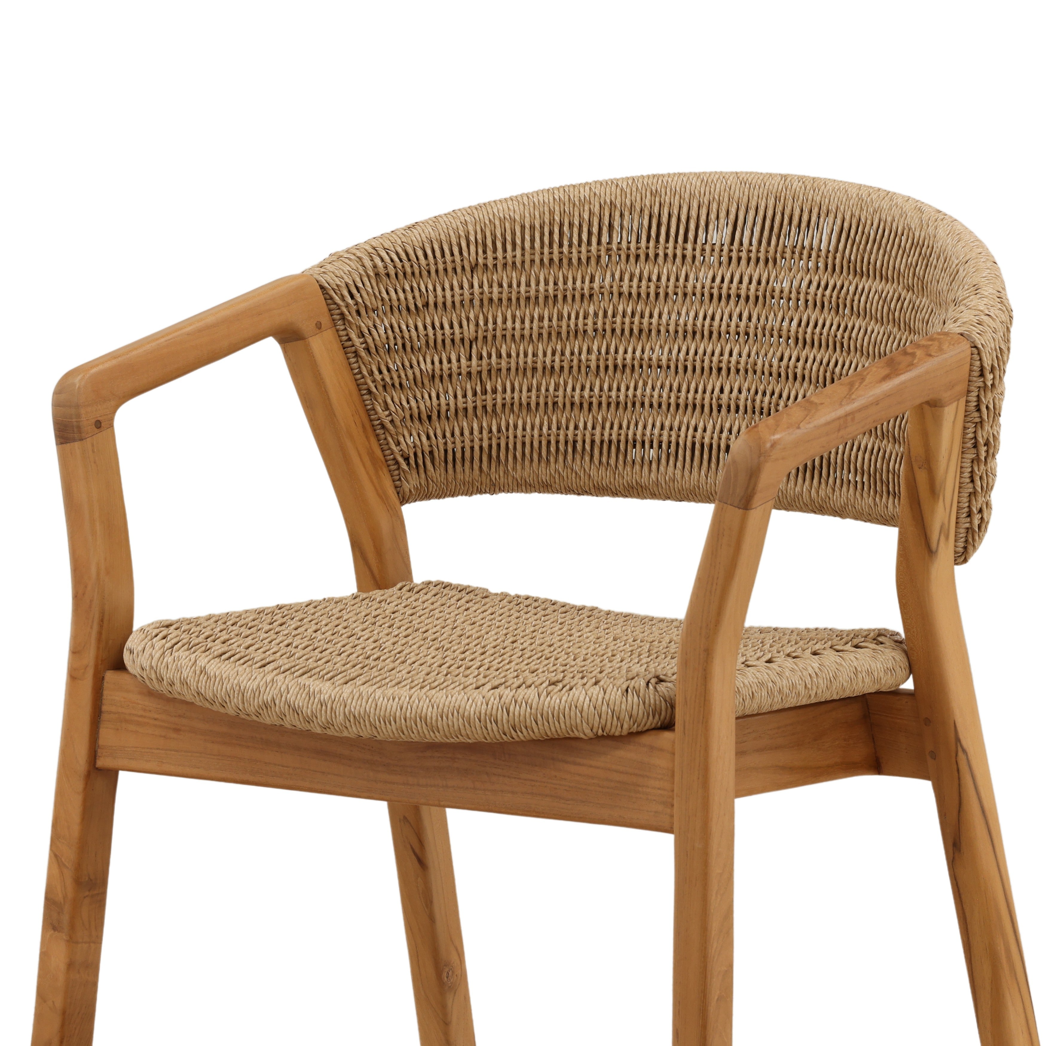 Arizza Outdoor Dining Chair - Natural