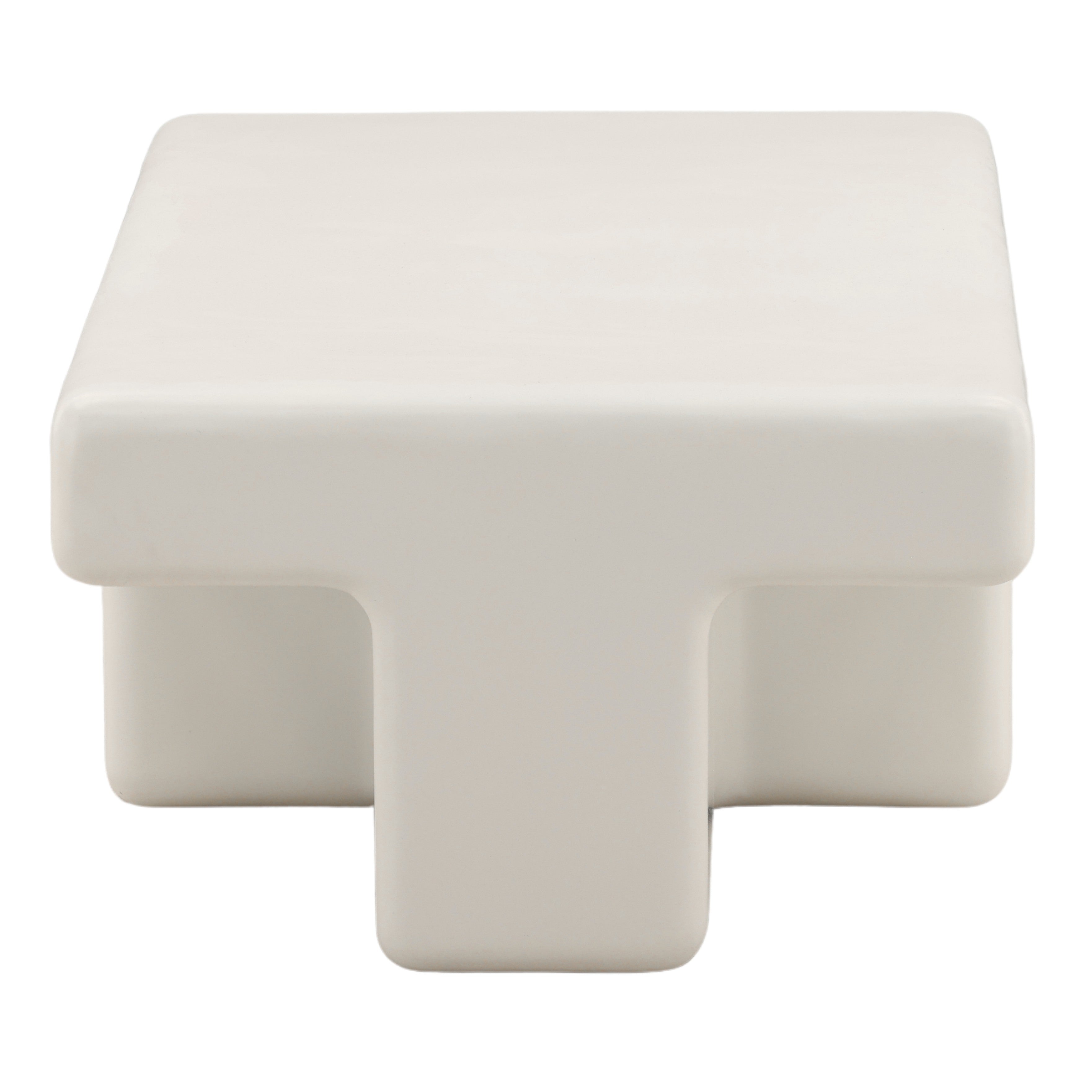 Theophile Outdoor Coffee Table - White