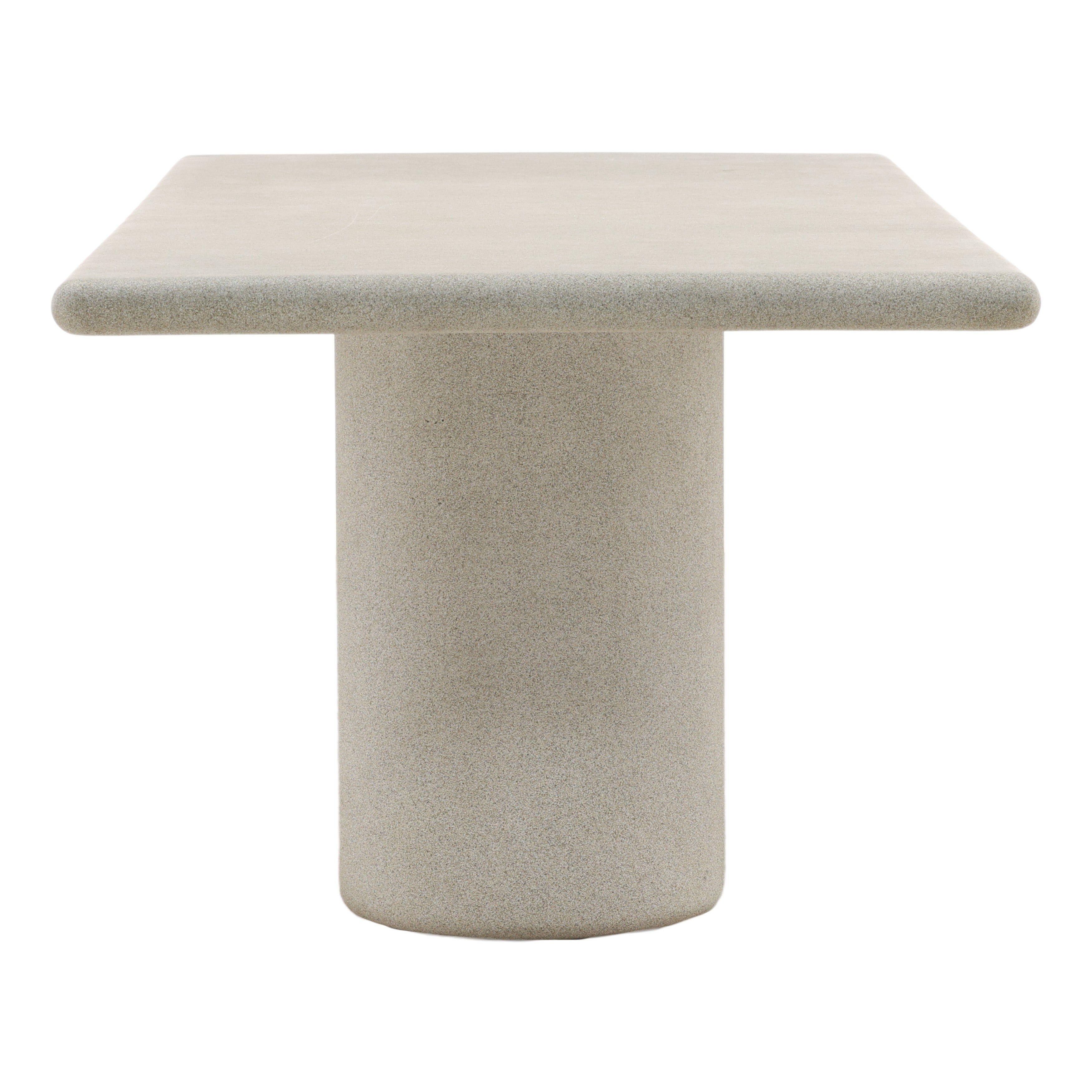 Karimo Outdoor Dining Table - Light Grey