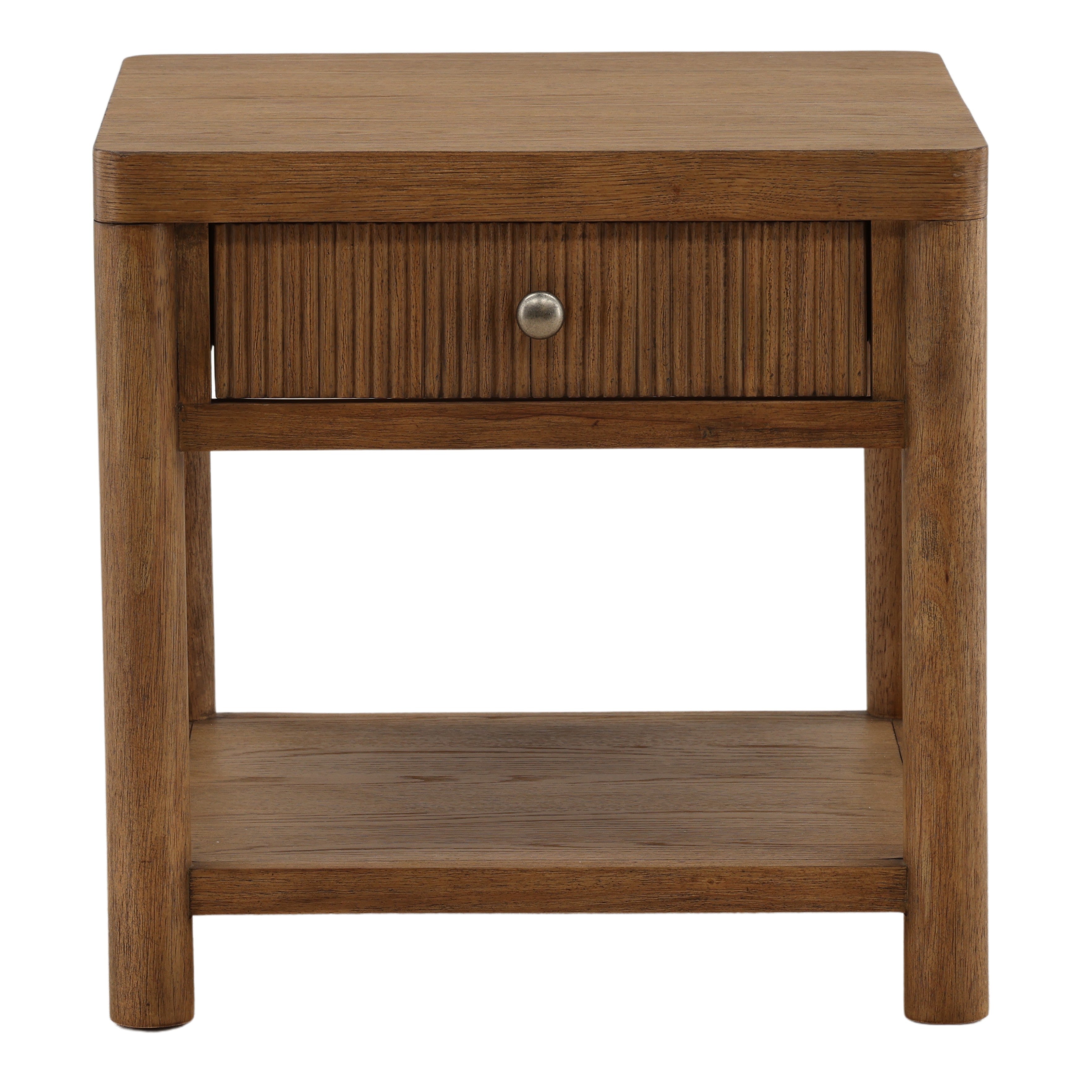 Estrella Side Table Dark Brown