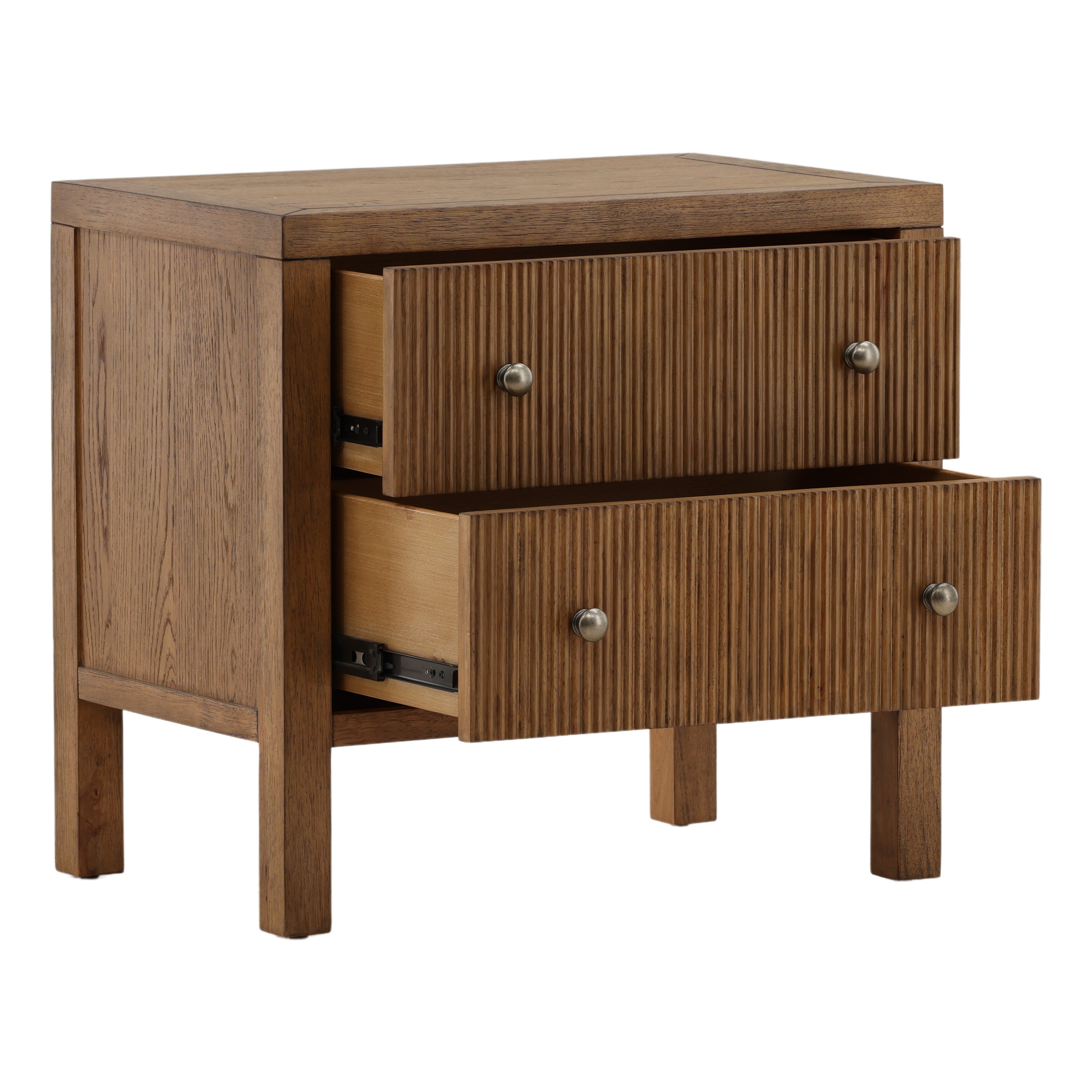 Troye Nightstand Dark Brown
