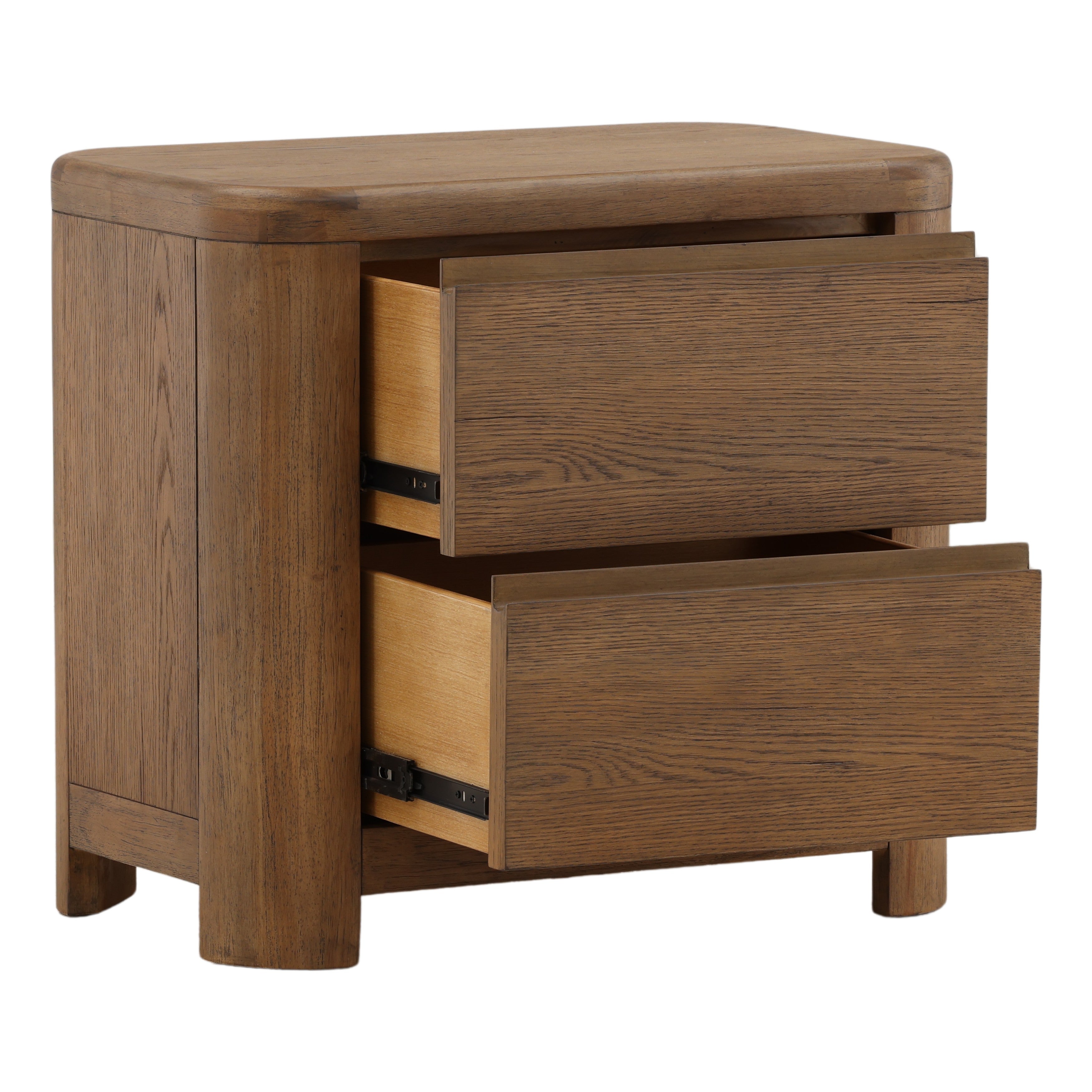 Chaenomeles Nightstand - Brown
