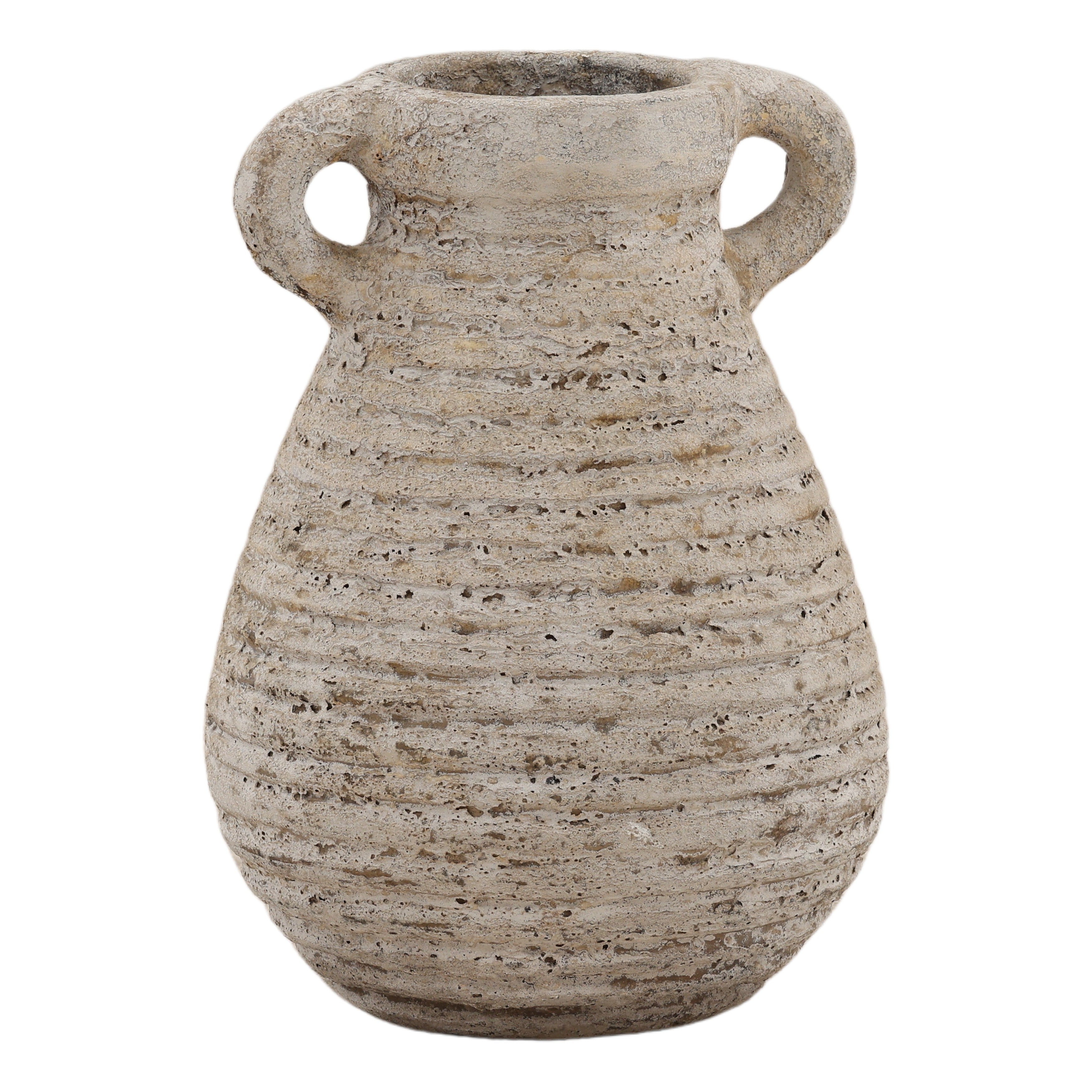 Gregorio Vase - Antique White