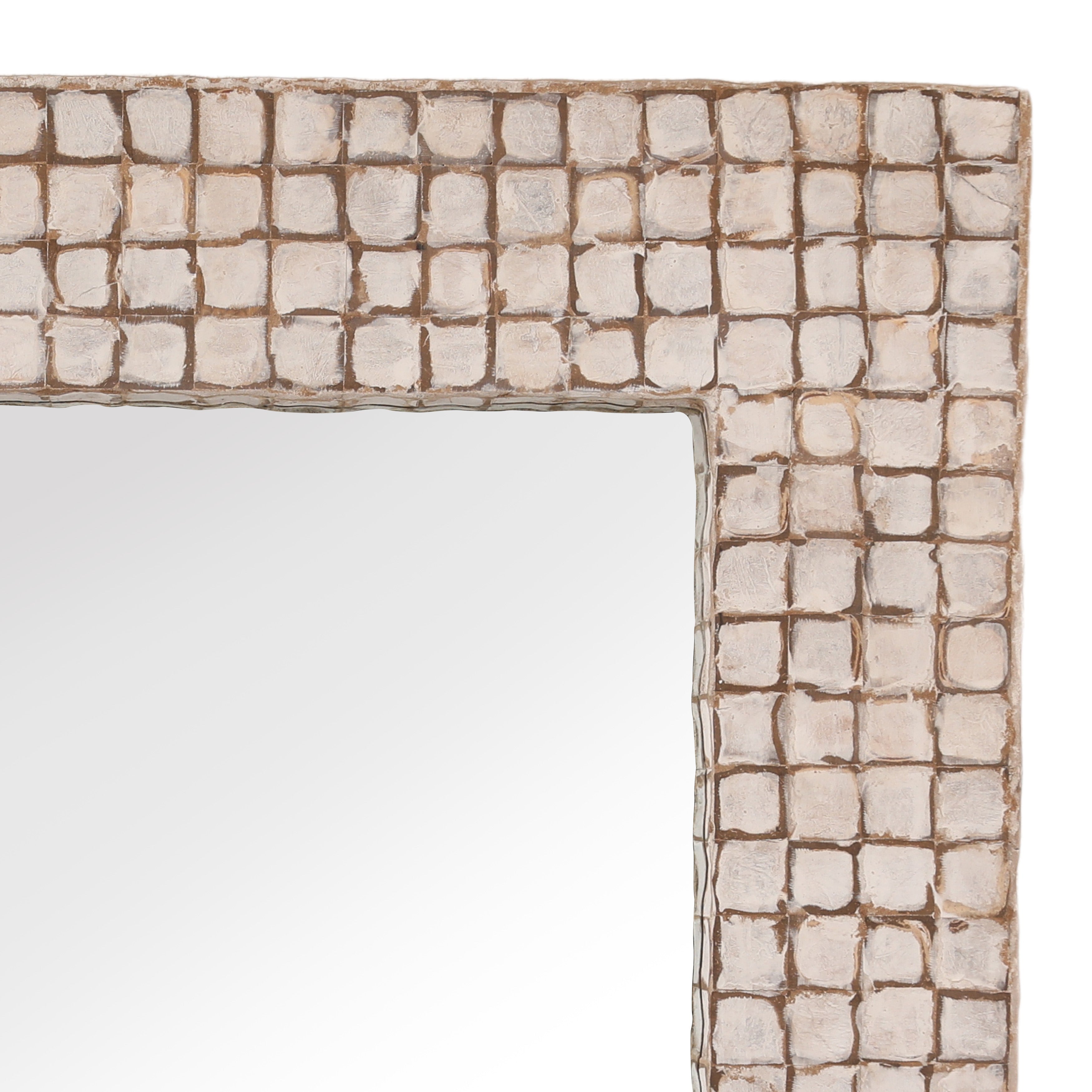 Sibylle Mirror - Whitewash