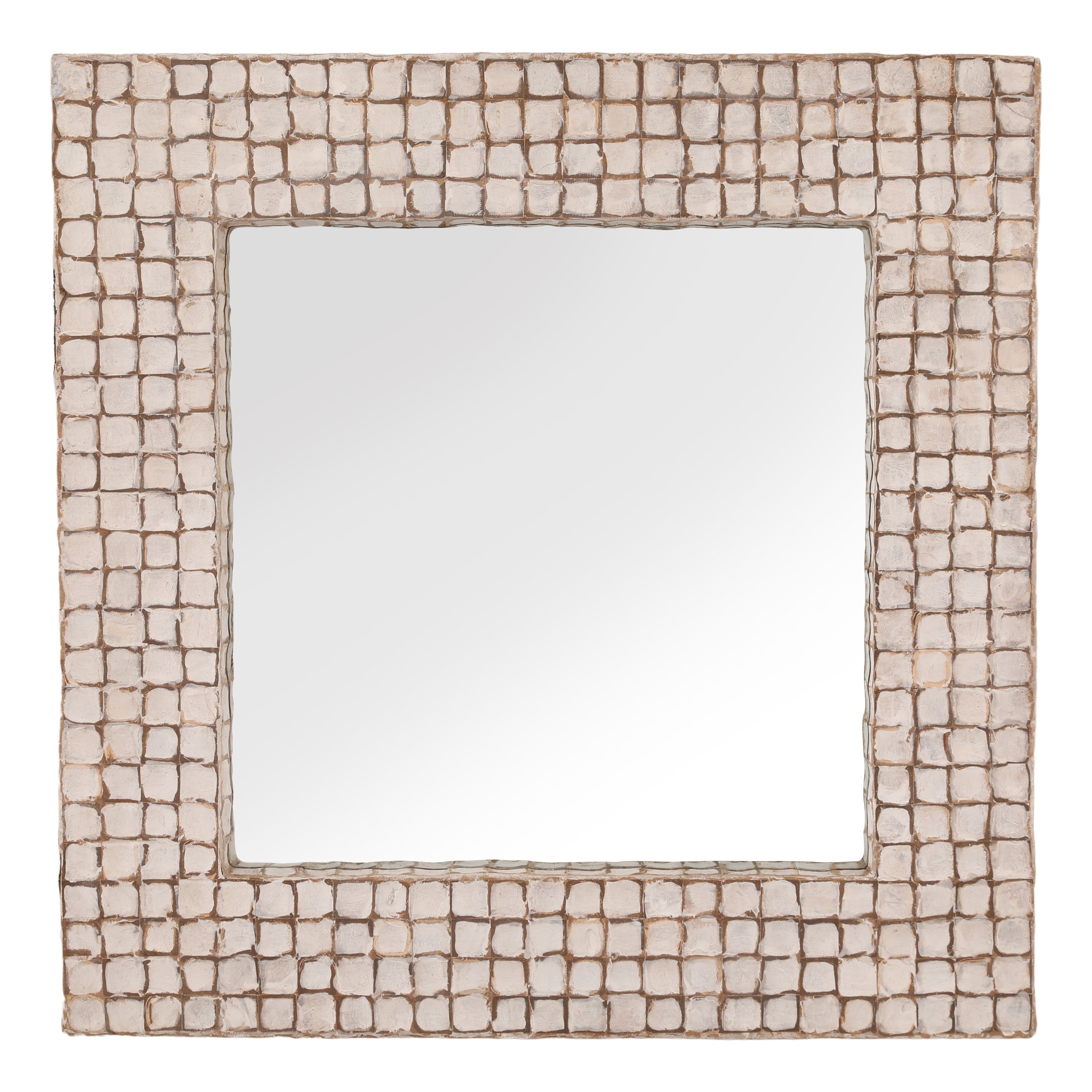 Sibylle Mirror - Whitewash