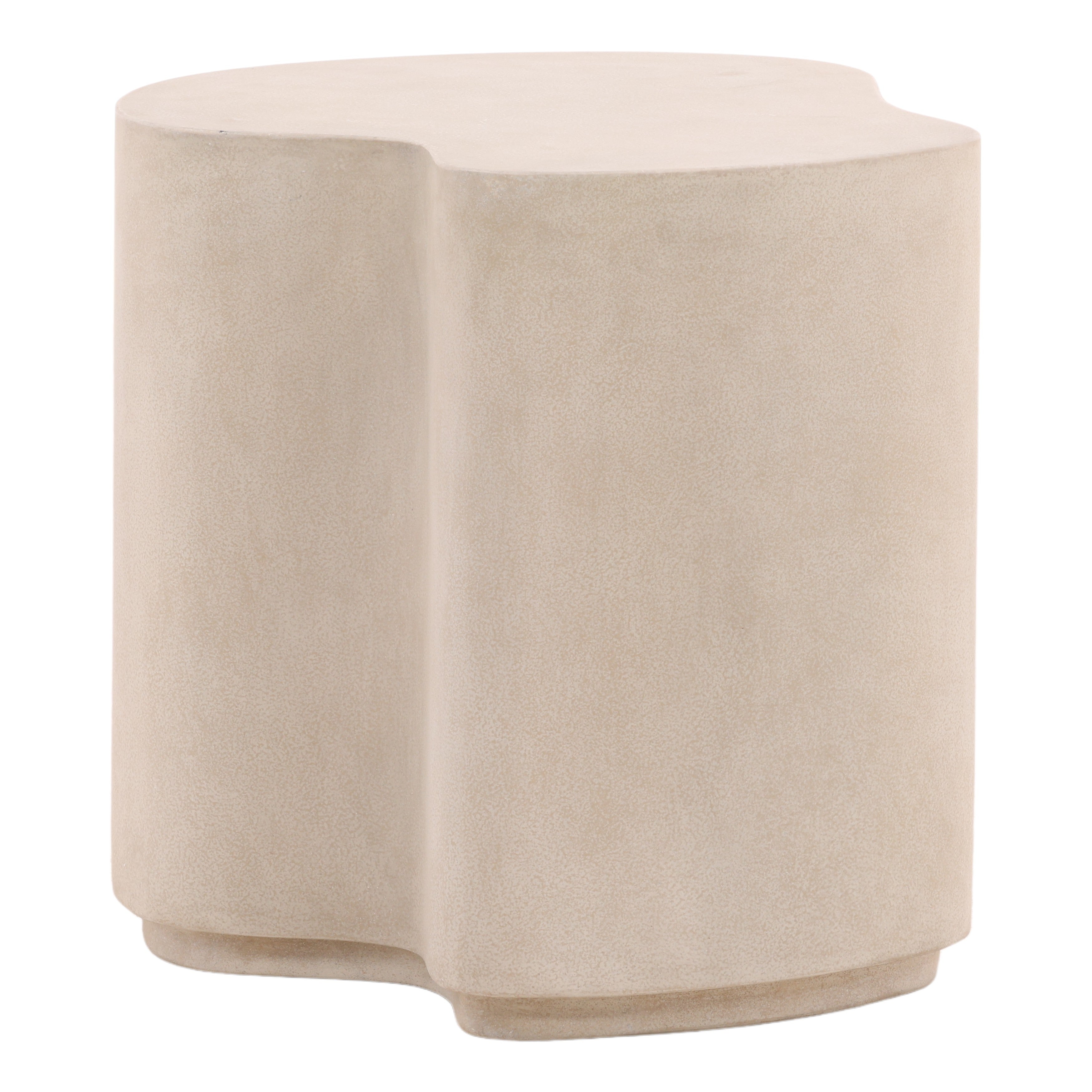 Xylia Outdoor Side Table - Light Grey