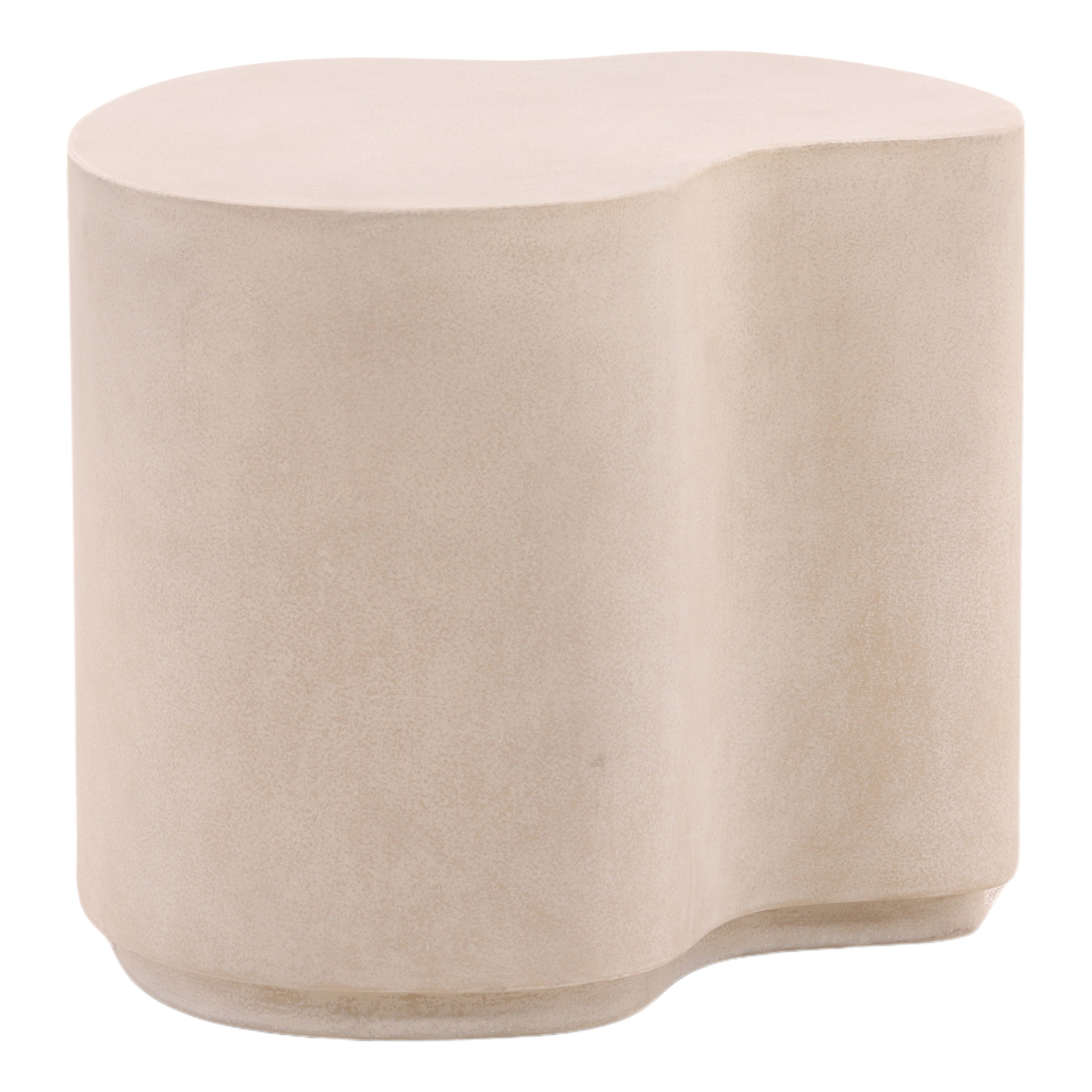 Xylia Outdoor Side Table - Light Grey