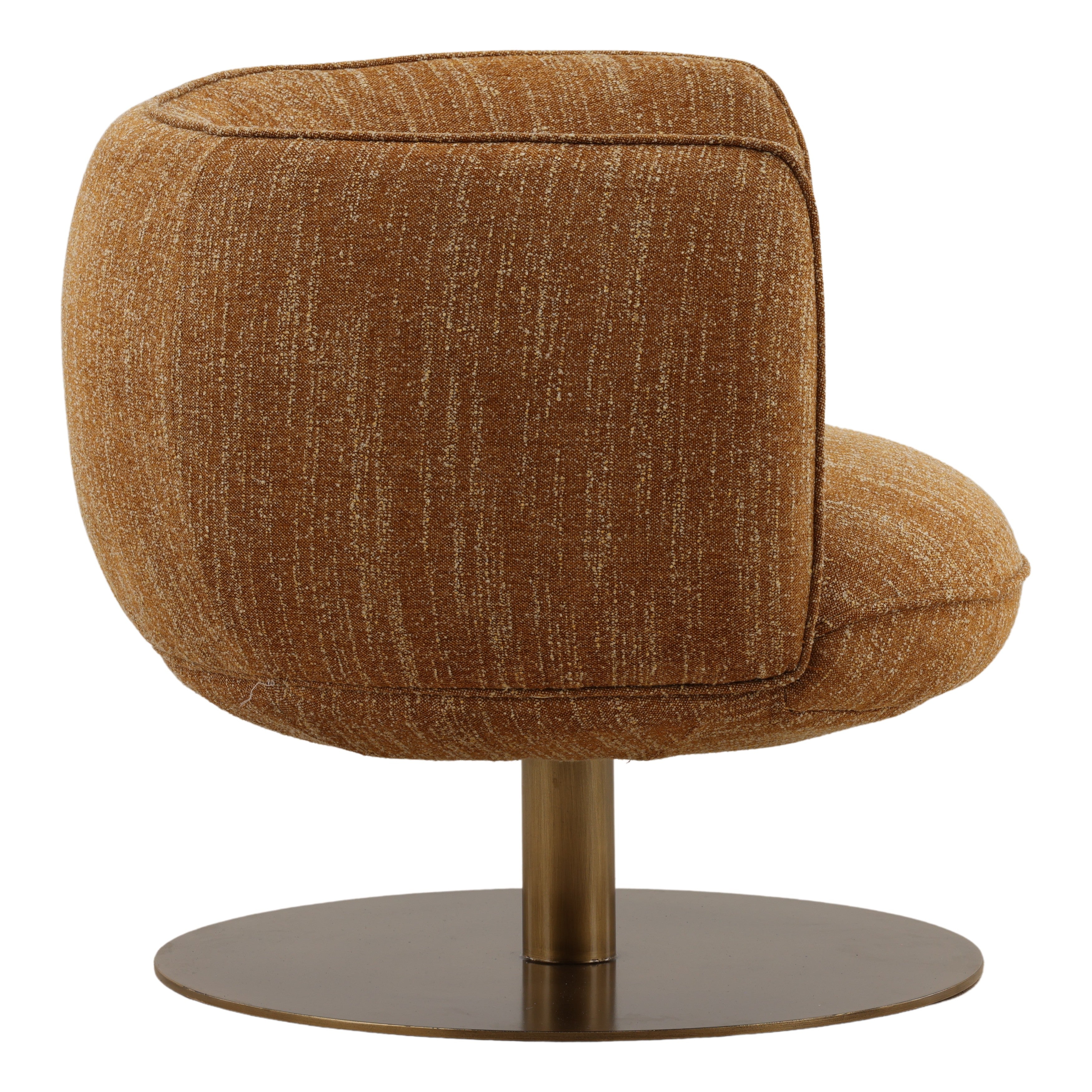 Ayesha Swivel Chair - Mustard
