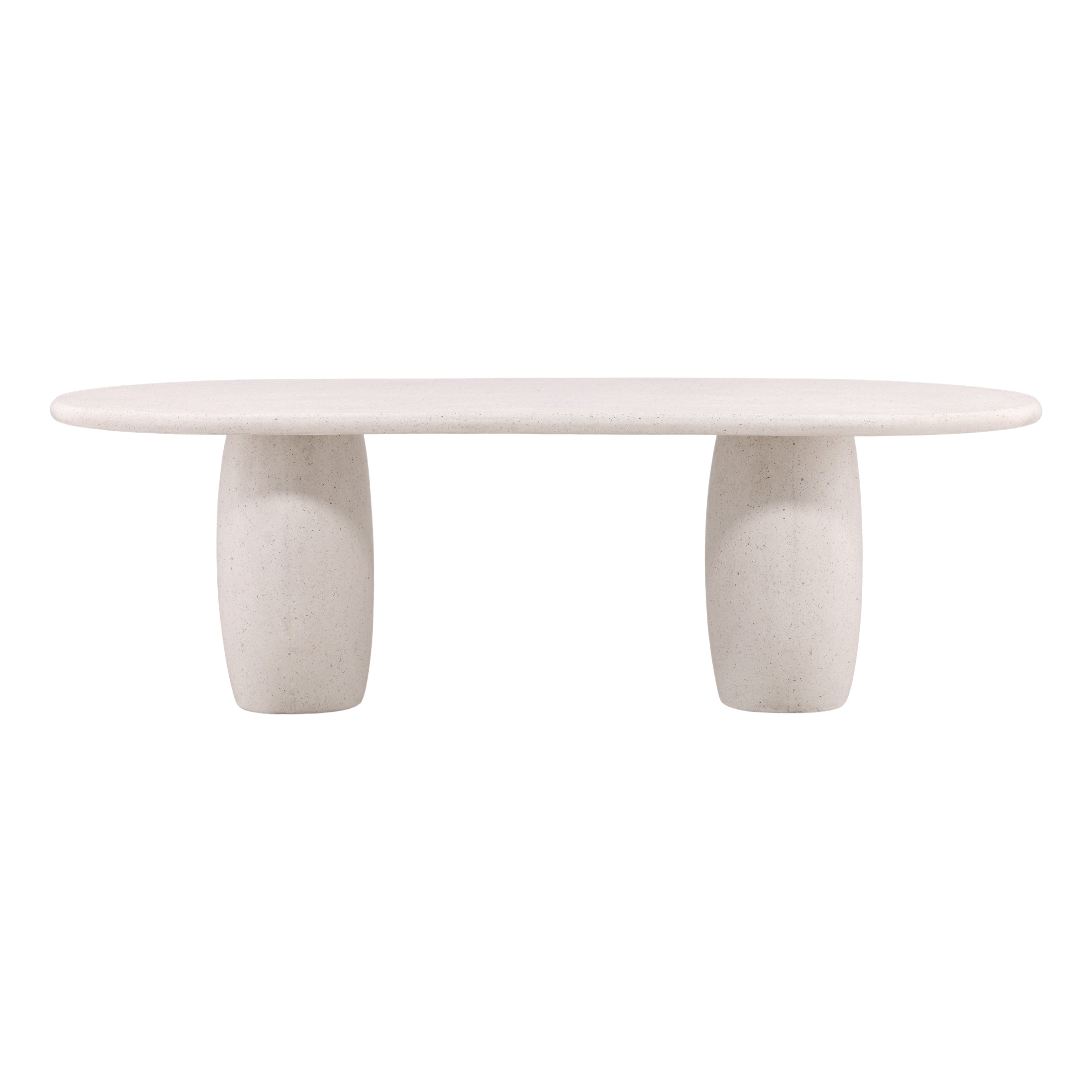 Isidoro Outdoor Dining Table - Ivory