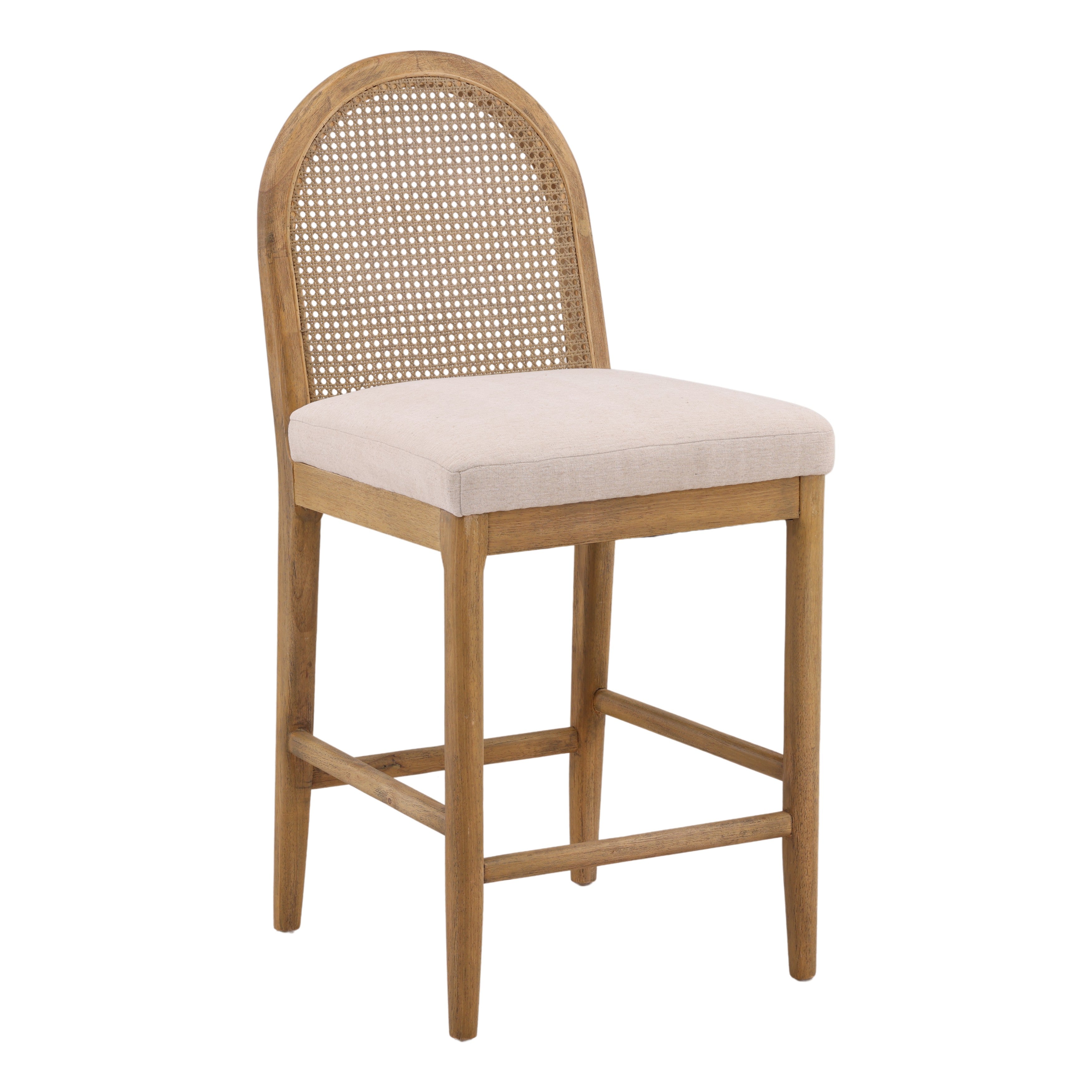 Thorianne Counter Stool - Oatmeal