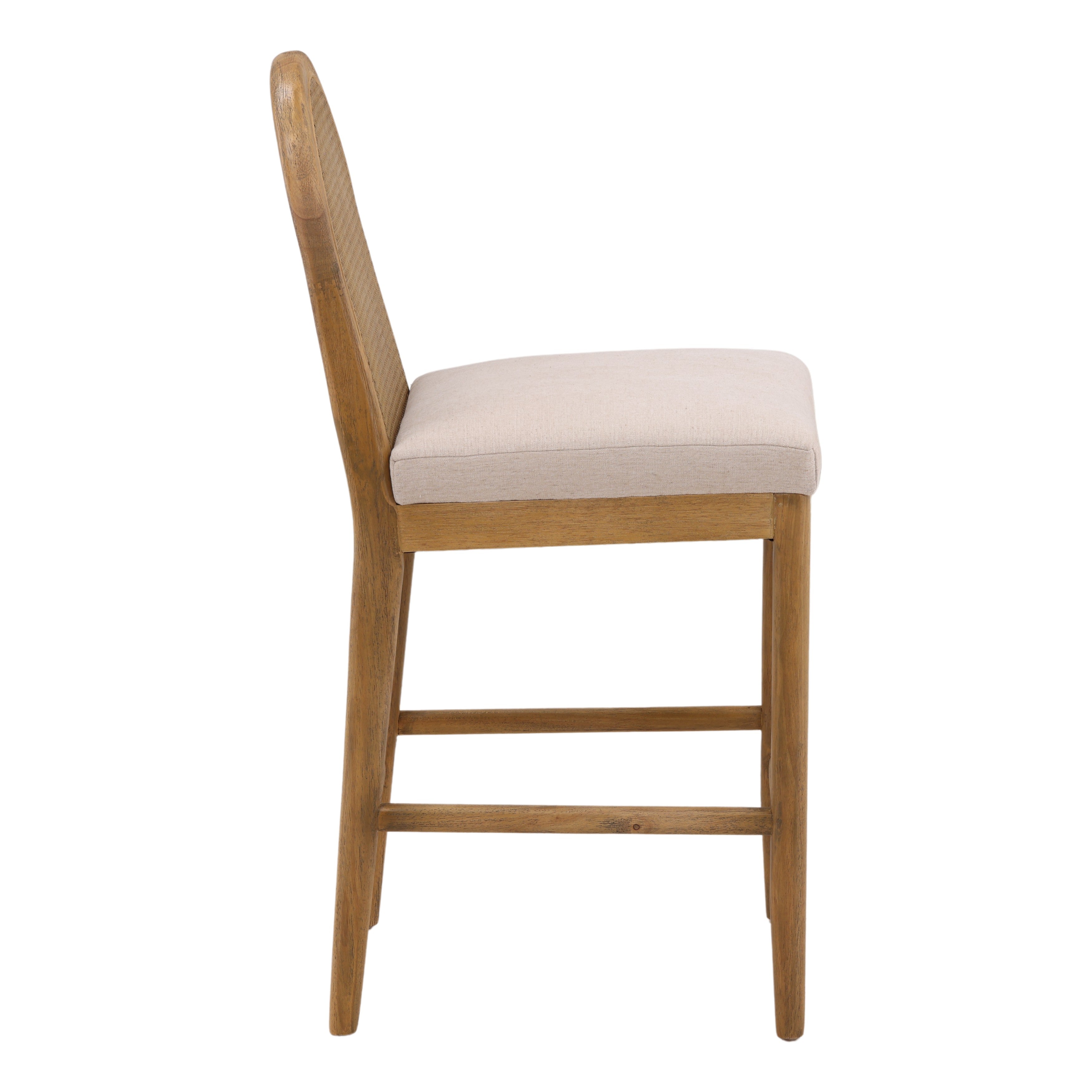 Thorianne Counter Stool - Oatmeal