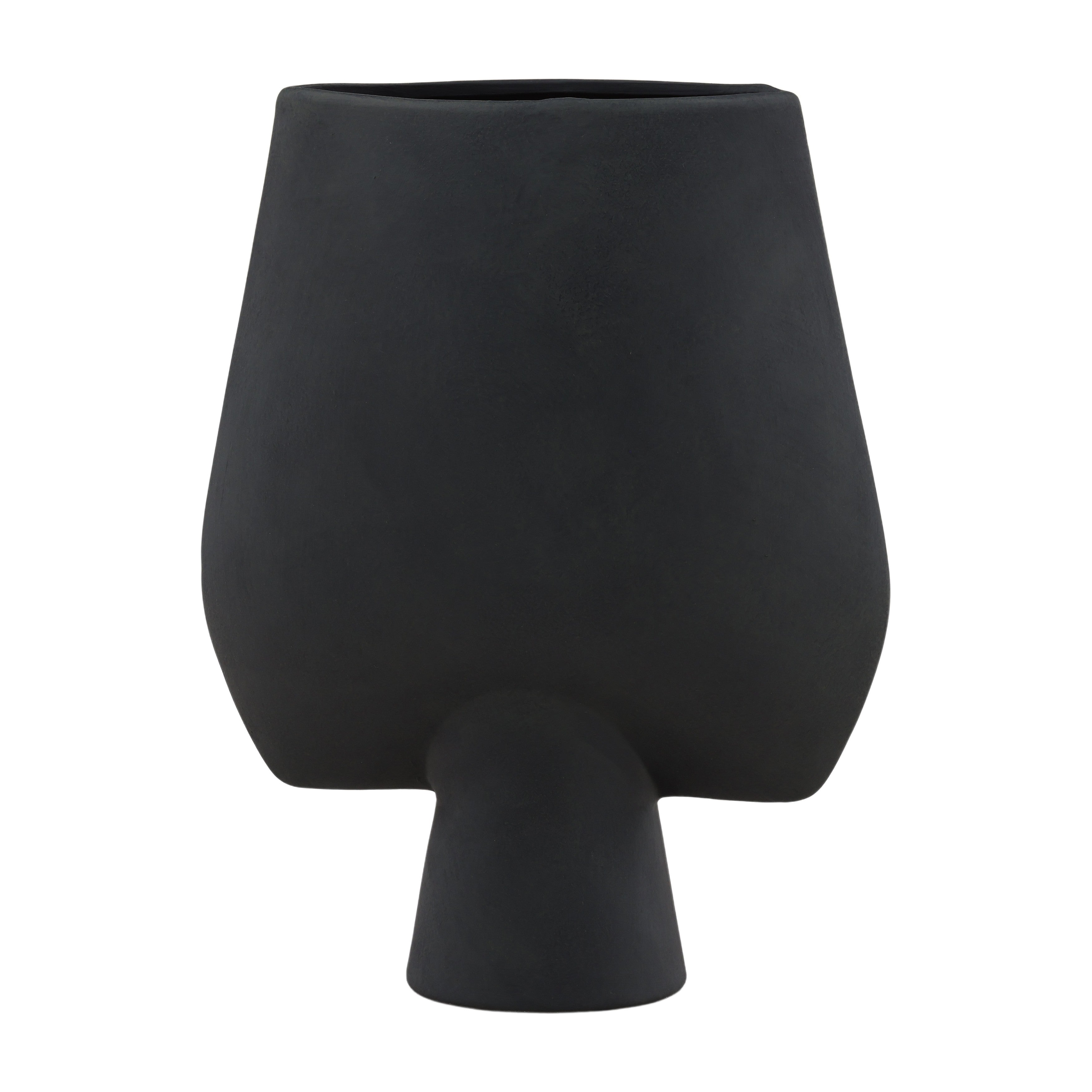 OB-36041 Terracotta Vase - Black Vases Dovetail , Black Friday Sale Dovetail Furniture Sale, Old Bones Co, Mid Century Furniture Sale, Four Hands Furniture, Black Friday Sale OB-36041 Terracotta Vase - Black,Gus Sale, Perigold OB-36041 Terracotta Vase - Black Vases Black Friday Sale , Perigold Sale OB-36041 Terracotta Vase - Black,OB-36041 Terracotta Vase - Black Lulu and Georgia, Burke Decor Sale OB-36041 Terracotta Vase - Black, www.oldbonesco.com