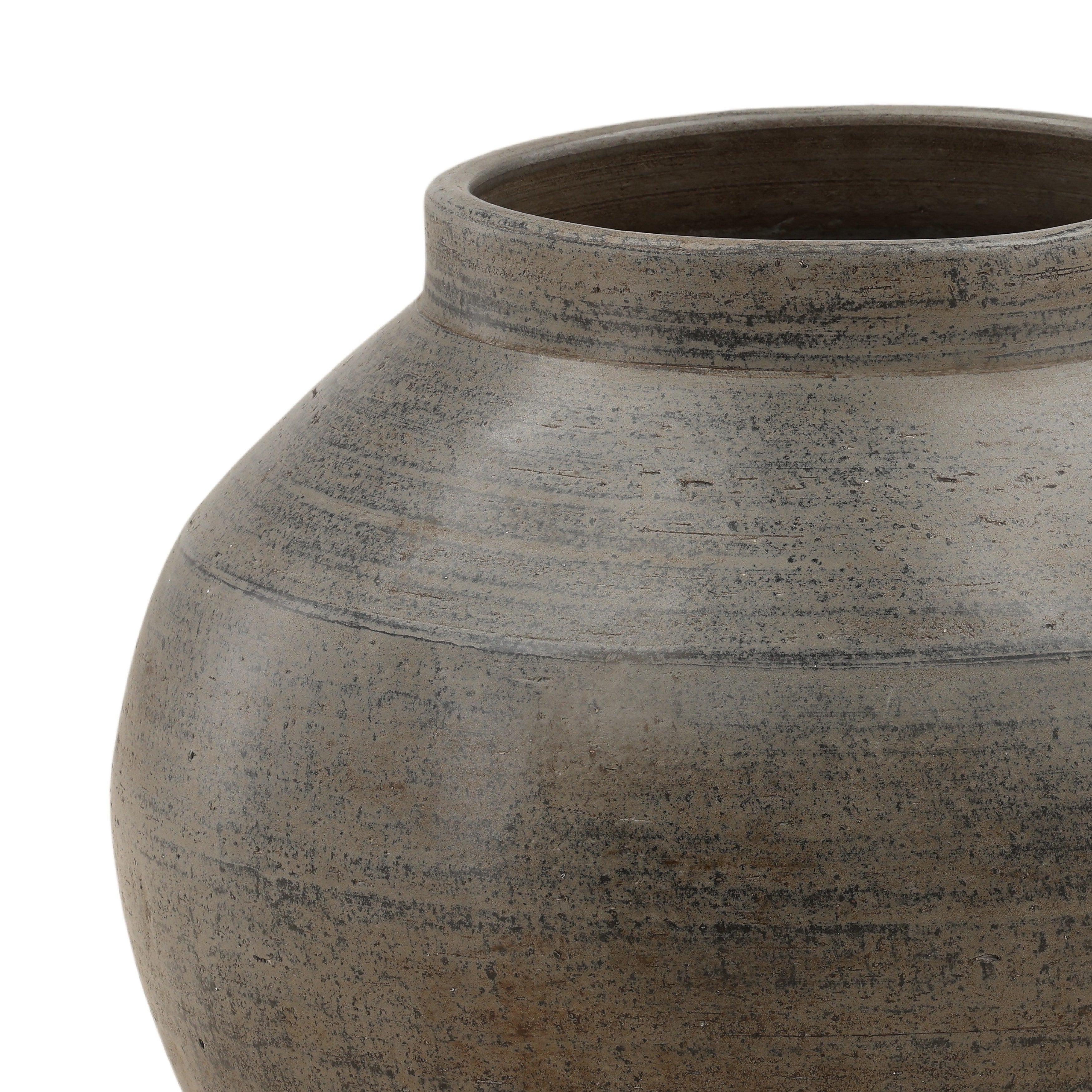 OB-40062 Ceramic Vase - Antique Grey Vases Dovetail , Black Friday Sale Dovetail Furniture Sale, Old Bones Co, Mid Century Furniture Sale, Four Hands Furniture, Black Friday Sale OB-40062 Ceramic Vase - Antique Grey,Gus Sale, Perigold OB-40062 Ceramic Vase - Antique Grey Vases Black Friday Sale , Perigold Sale OB-40062 Ceramic Vase - Antique Grey,OB-40062 Ceramic Vase - Antique Grey Lulu and Georgia, Burke Decor Sale OB-40062 Ceramic Vase - Antique Grey, www.oldbonesco.com