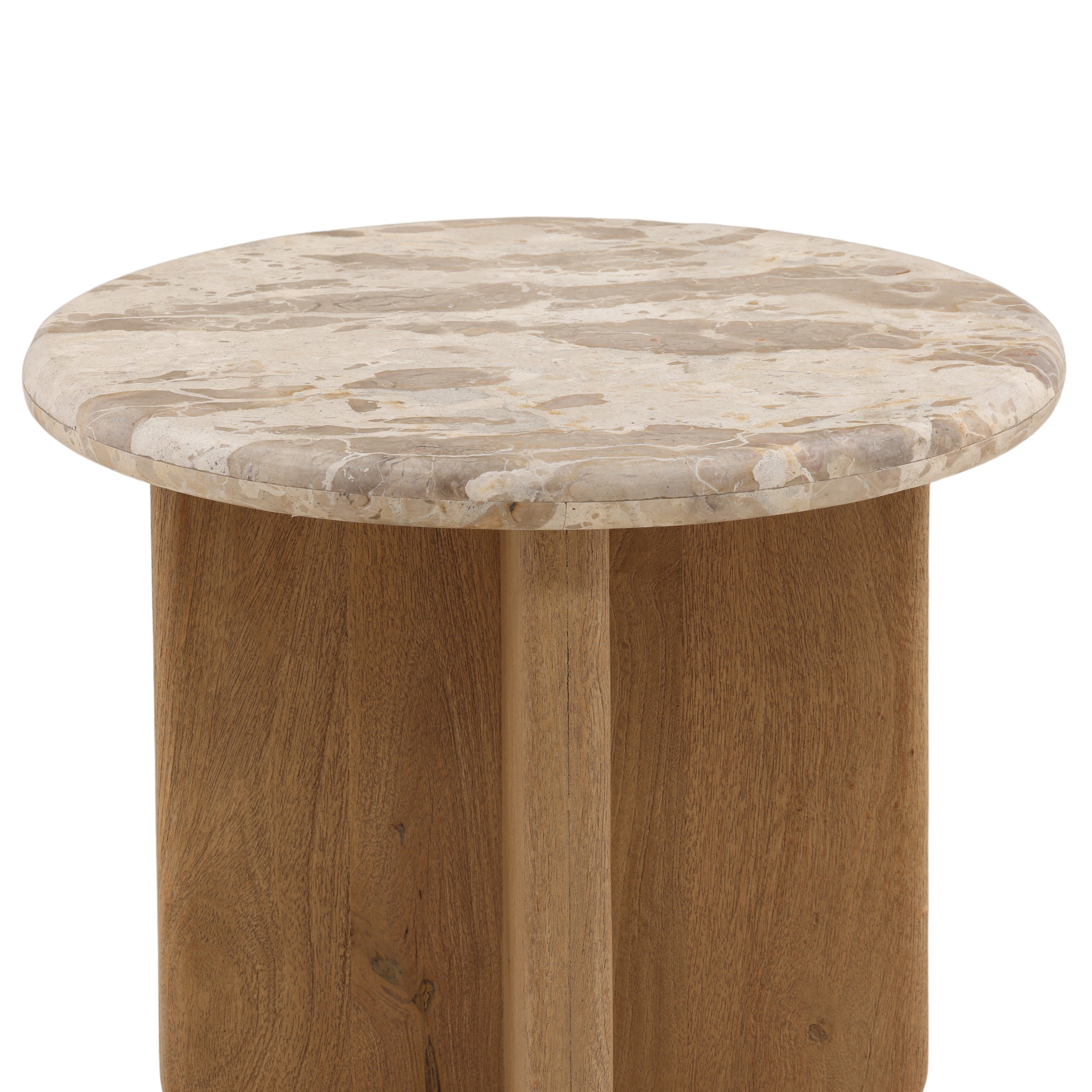 Larissa Side Table - Beige