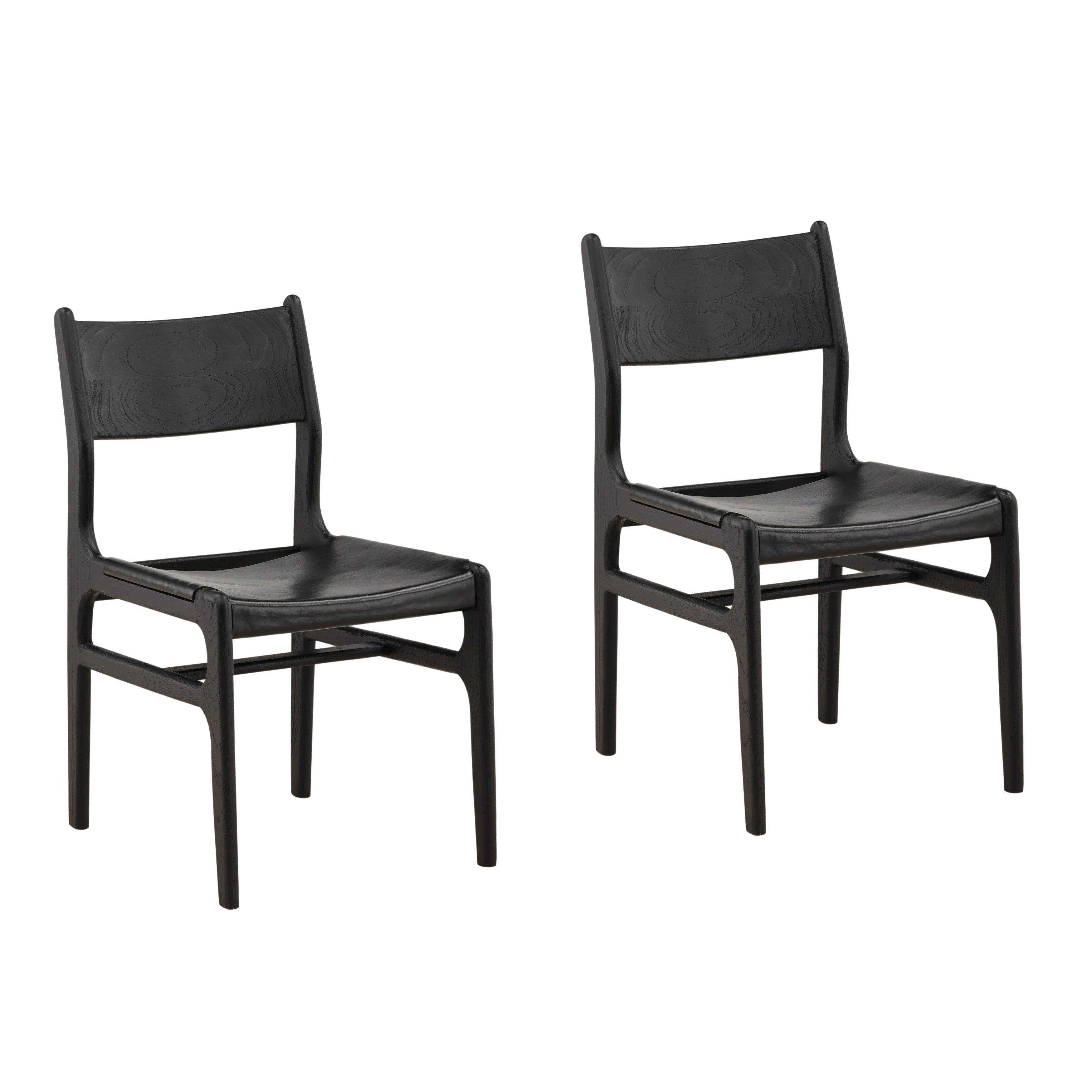 Leajandro Dining Chair Black - Set of 2