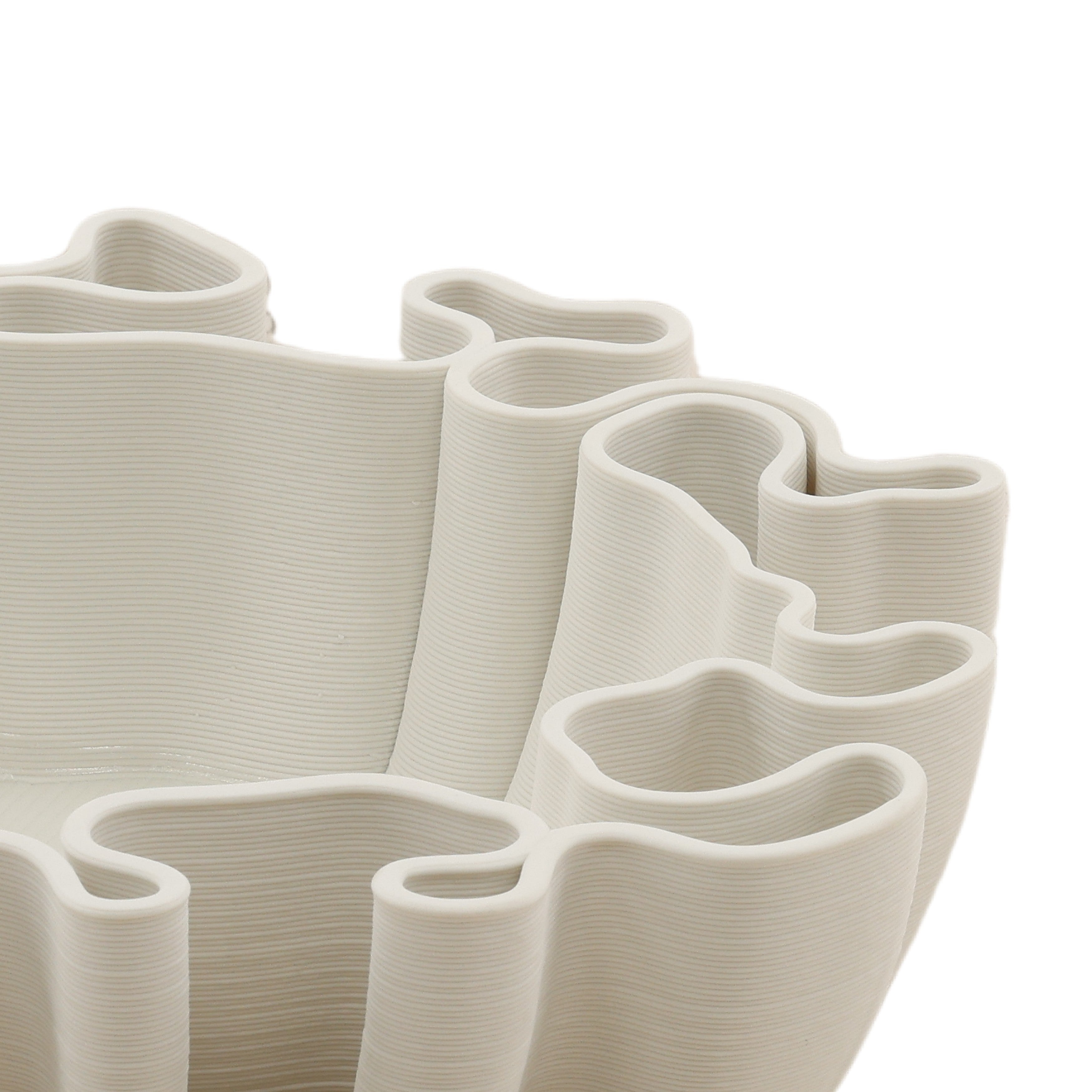 OB-59008 3D Printed Porcelain Bowl Bowls Dovetail , Black Friday Sale Dovetail Furniture Sale, Old Bones Co, Mid Century Furniture Sale, Four Hands Furniture, Black Friday Sale OB-59008 3D Printed Porcelain Bowl,Gus Sale, Perigold OB-59008 3D Printed Porcelain Bowl Bowls Black Friday Sale , Perigold Sale OB-59008 3D Printed Porcelain Bowl,OB-59008 3D Printed Porcelain Bowl Lulu and Georgia, Burke Decor Sale OB-59008 3D Printed Porcelain Bowl, www.oldbonesco.com