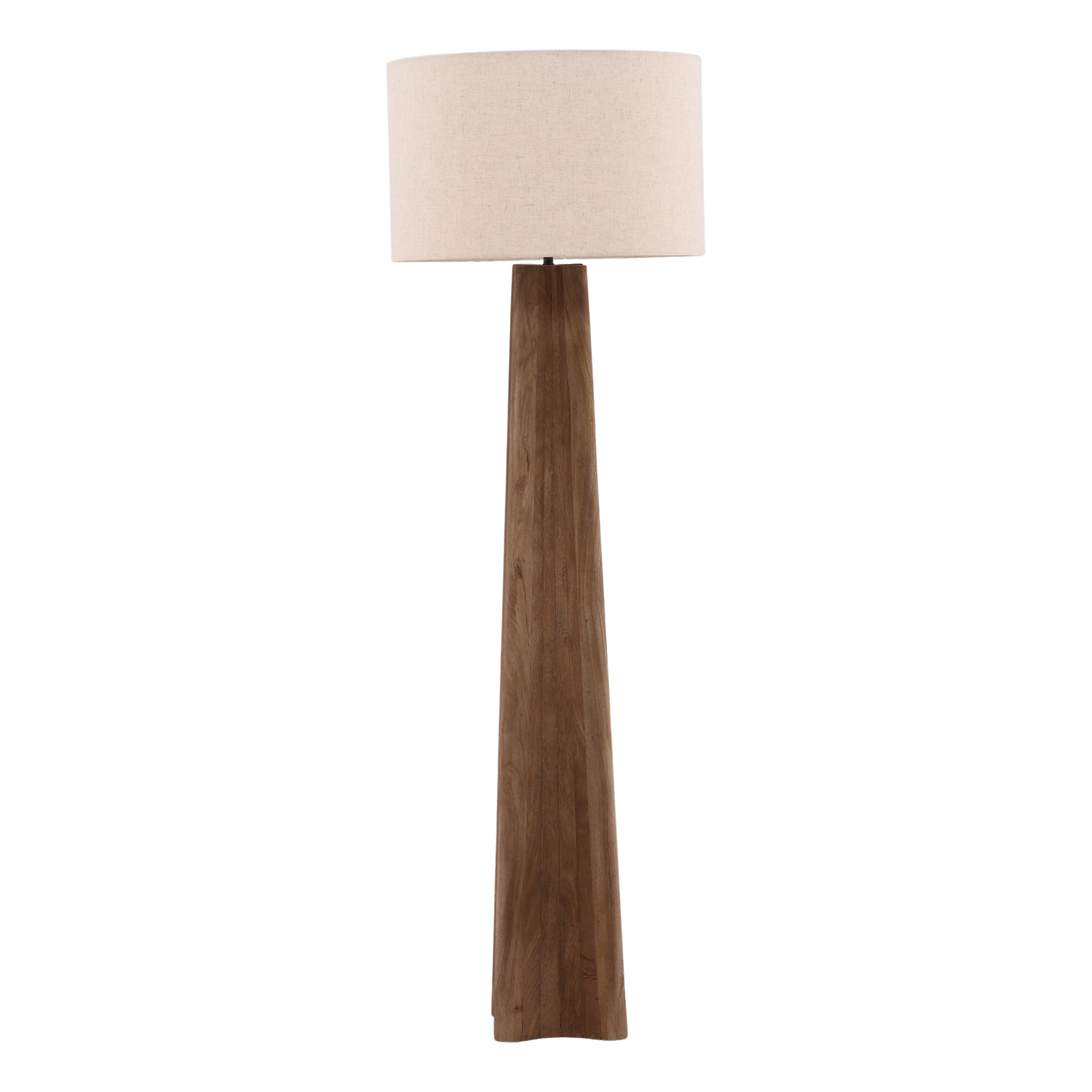 Desiderio Floor Lamp - Light Brown