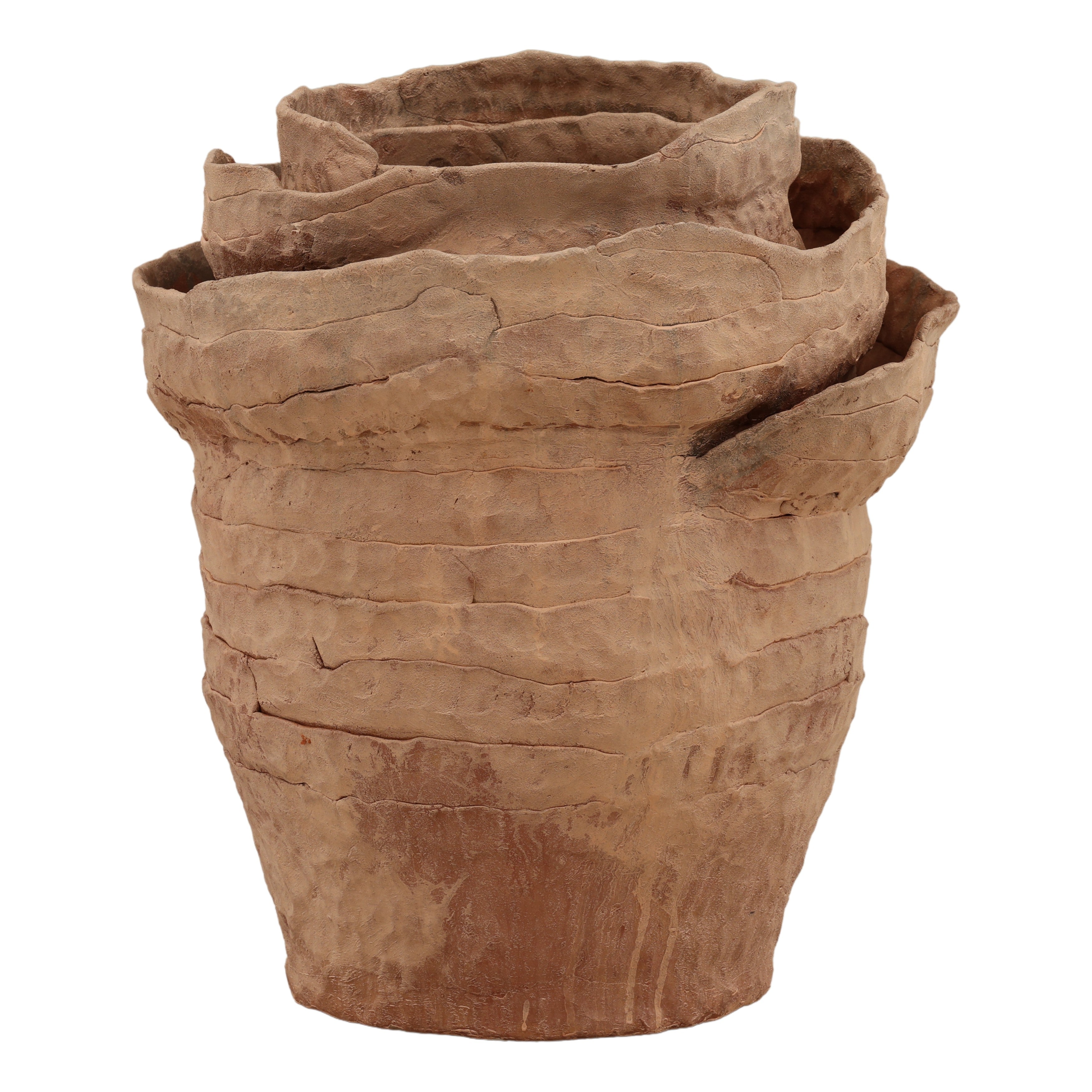 Shiro Vase Terracotta