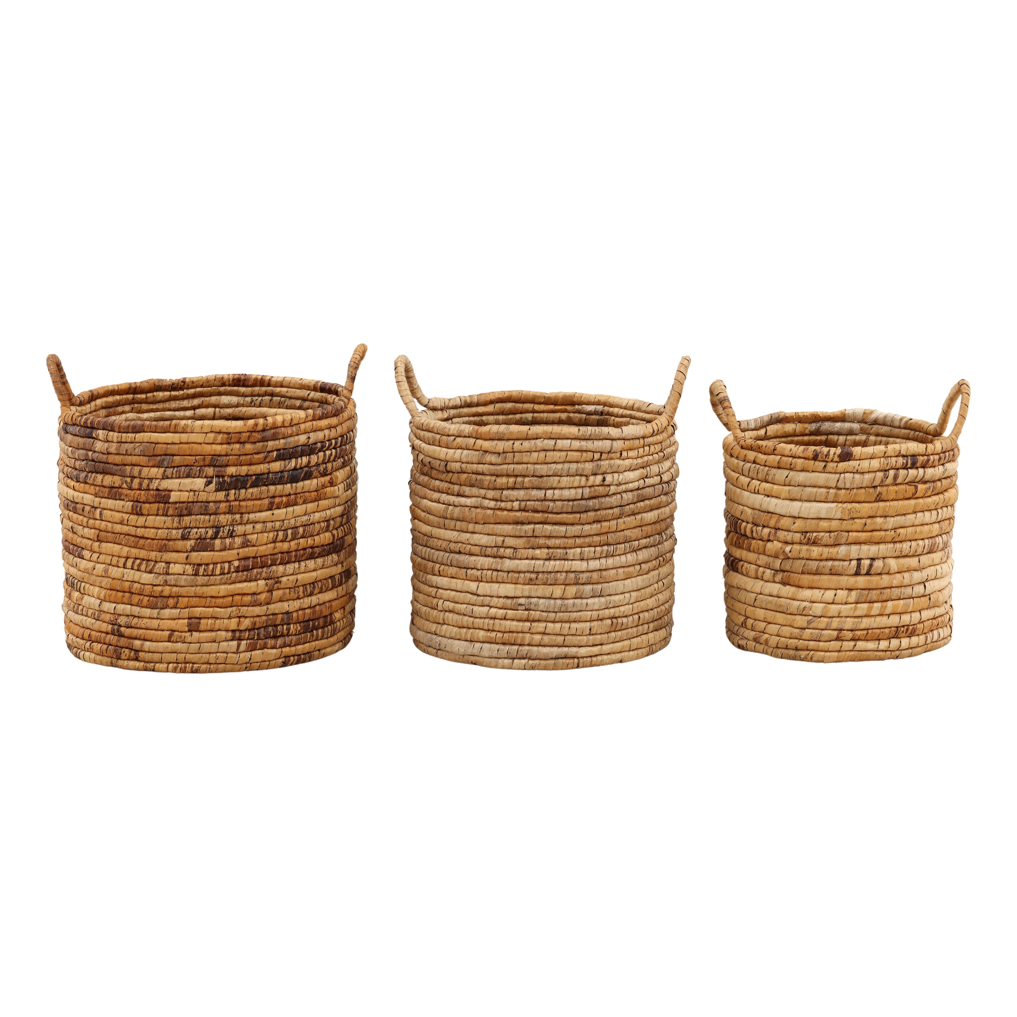 OB-71039 Woven Banana Leaf Basket - Set of 3 Baskets Dovetail , Black Friday Sale Dovetail Furniture Sale, Old Bones Co, Mid Century Furniture Sale, Four Hands Furniture, Black Friday Sale OB-71039 Woven Banana Leaf Basket - Set of 3,Gus Sale, Perigold OB-71039 Woven Banana Leaf Basket - Set of 3 Baskets Black Friday Sale , Perigold Sale OB-71039 Woven Banana Leaf Basket - Set of 3,OB-71039 Woven Banana Leaf Basket - Set of 3 Lulu and Georgia, Burke Decor Sale OB-71039 Woven Banana Leaf Basket - Set of 3, w