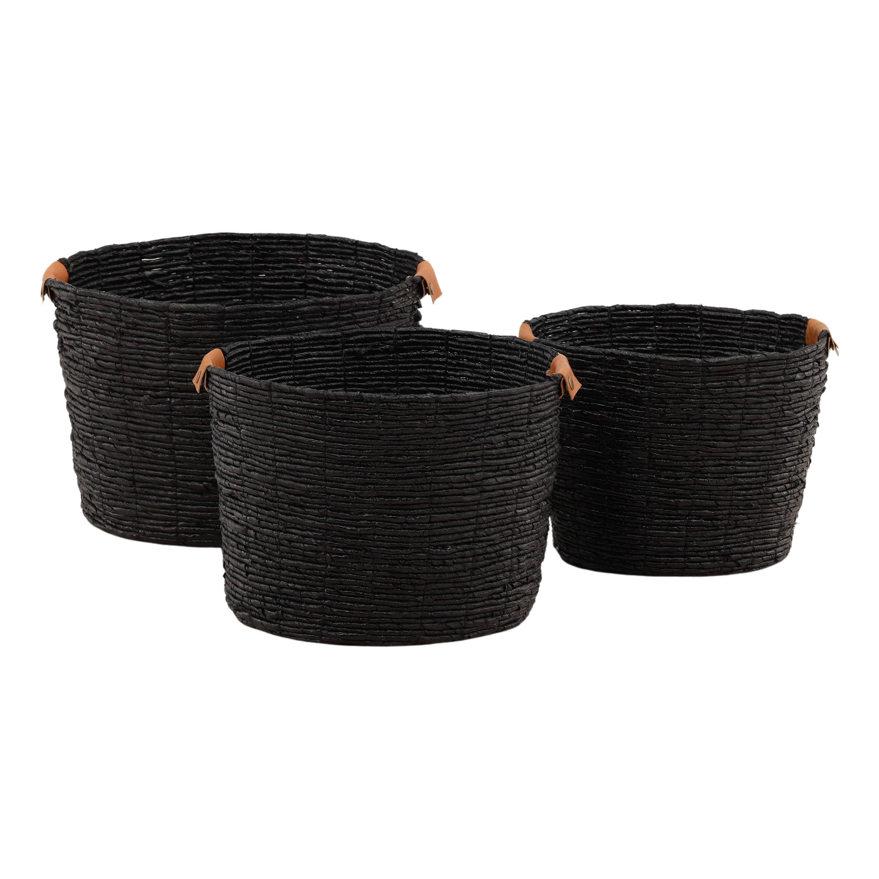 OB-71040 Woven Banana Leaf Basket - Set of 3 Baskets Dovetail , Black Friday Sale Dovetail Furniture Sale, Old Bones Co, Mid Century Furniture Sale, Four Hands Furniture, Black Friday Sale OB-71040 Woven Banana Leaf Basket - Set of 3,Gus Sale, Perigold OB-71040 Woven Banana Leaf Basket - Set of 3 Baskets Black Friday Sale , Perigold Sale OB-71040 Woven Banana Leaf Basket - Set of 3,OB-71040 Woven Banana Leaf Basket - Set of 3 Lulu and Georgia, Burke Decor Sale OB-71040 Woven Banana Leaf Basket - Set of 3, w