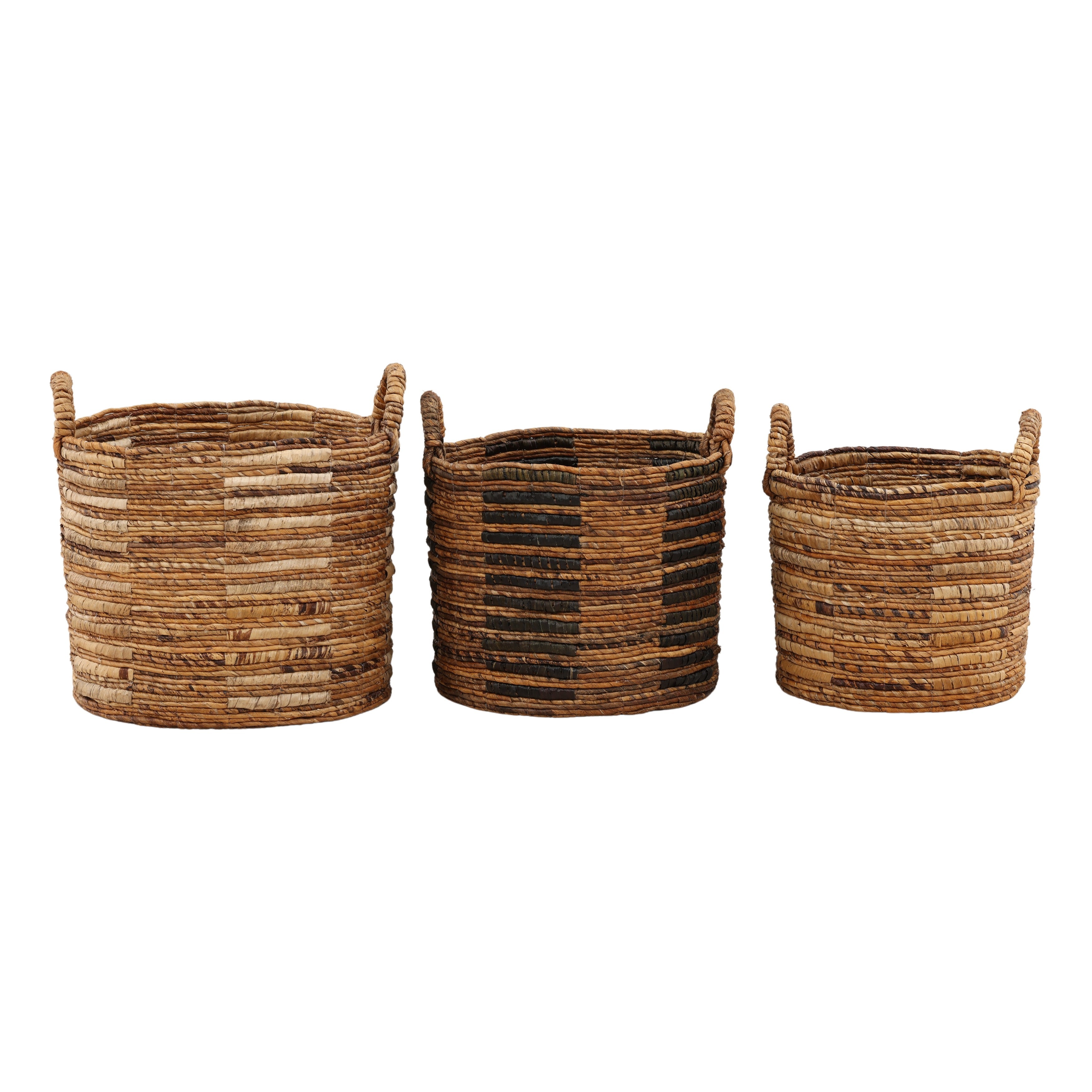 OB-71042 Woven Banana Leaf Basket - Set of 3 Baskets Dovetail , Black Friday Sale Dovetail Furniture Sale, Old Bones Co, Mid Century Furniture Sale, Four Hands Furniture, Black Friday Sale OB-71042 Woven Banana Leaf Basket - Set of 3,Gus Sale, Perigold OB-71042 Woven Banana Leaf Basket - Set of 3 Baskets Black Friday Sale , Perigold Sale OB-71042 Woven Banana Leaf Basket - Set of 3,OB-71042 Woven Banana Leaf Basket - Set of 3 Lulu and Georgia, Burke Decor Sale OB-71042 Woven Banana Leaf Basket - Set of 3, w