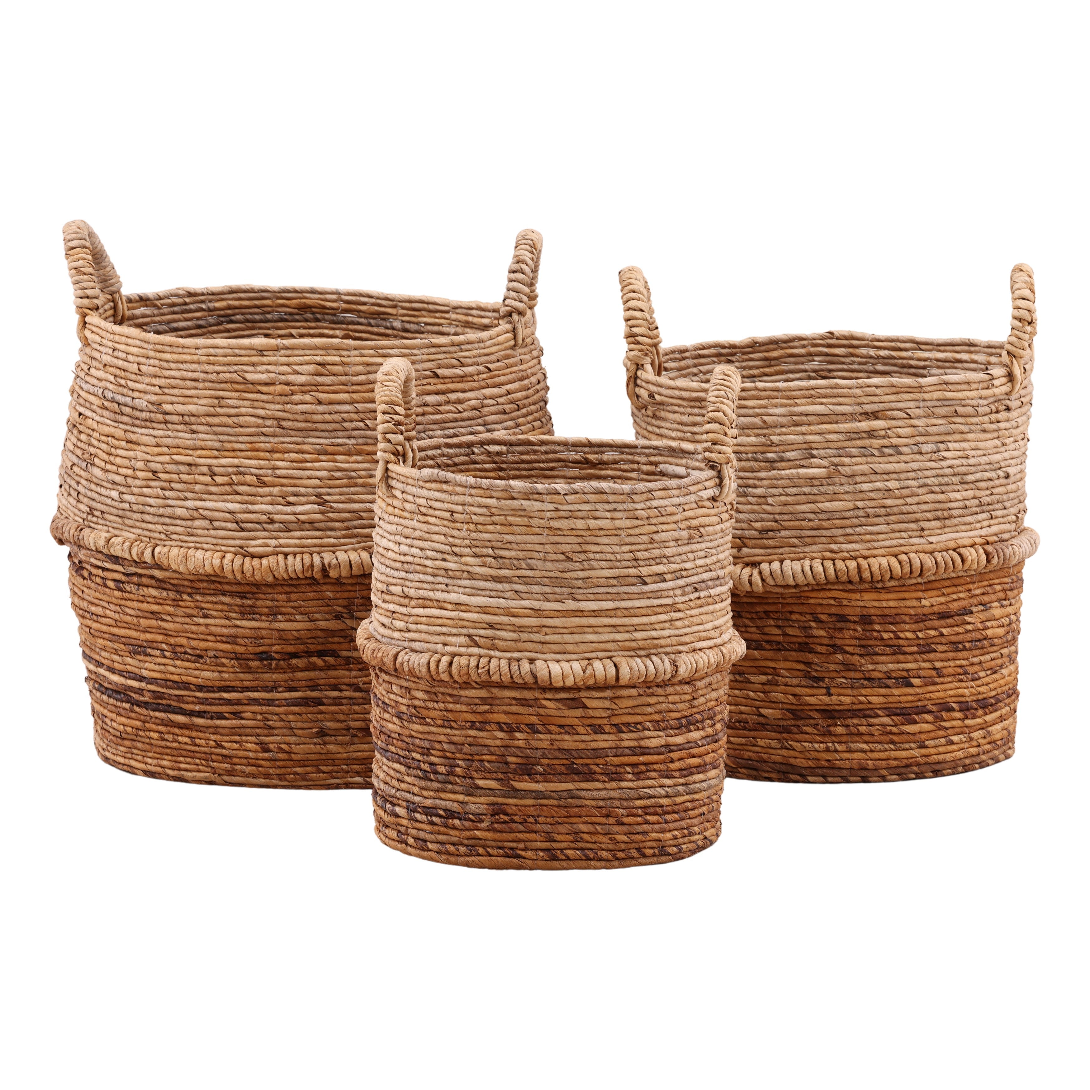 Higinio Basket Natural - Set of 3
