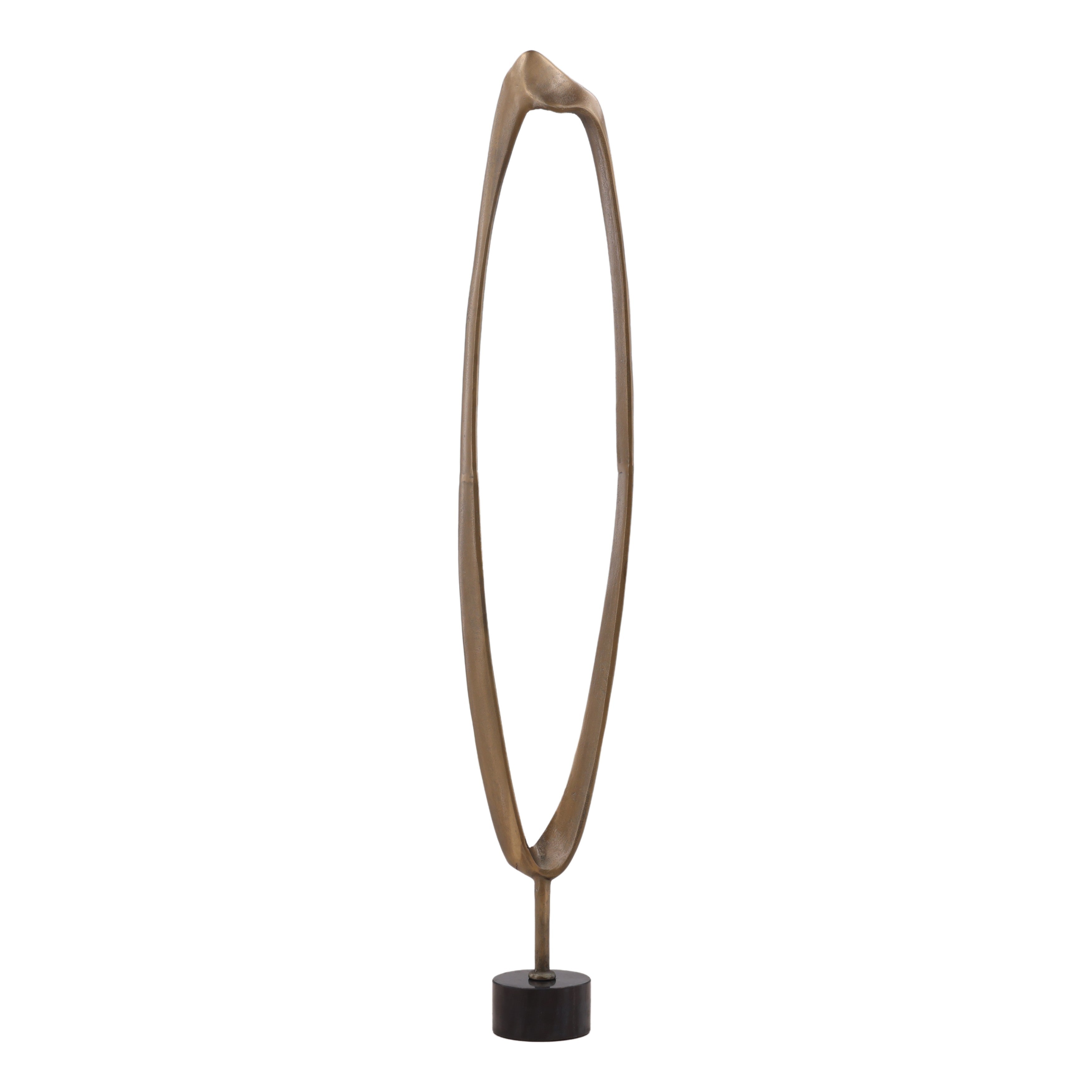 Sterling Large Sculpture - Antique Brass