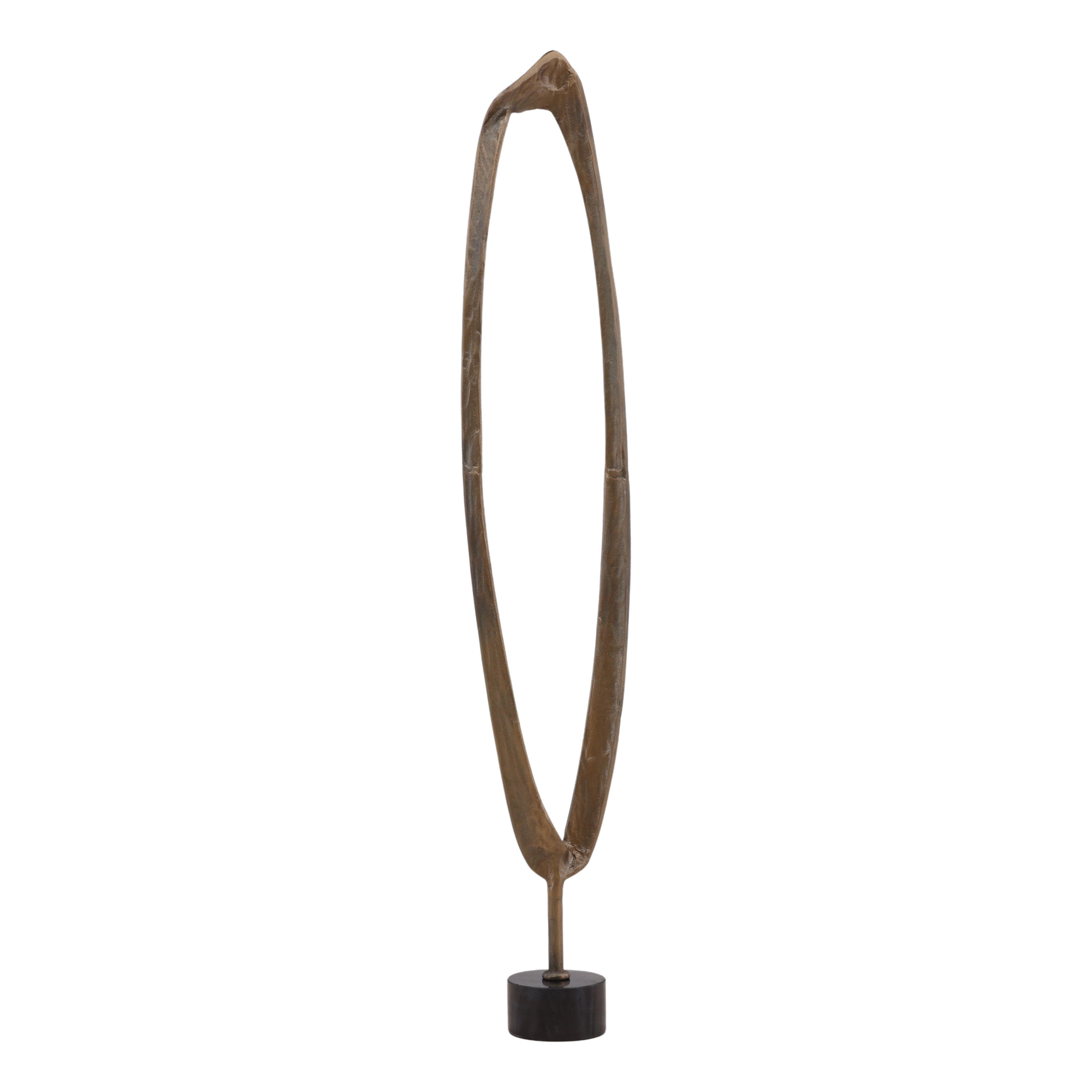 Sterling Large Sculpture - Antique Brass
