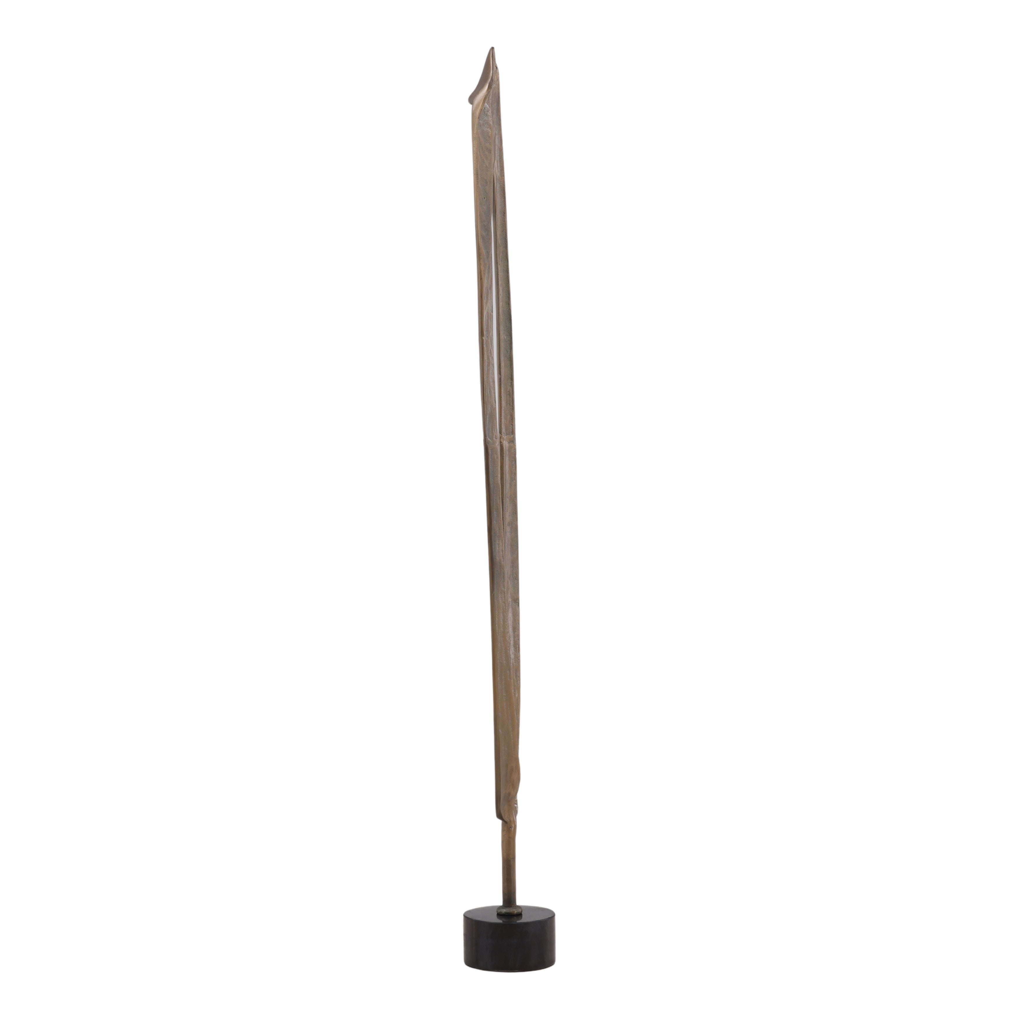 Sterling Large Sculpture - Antique Brass