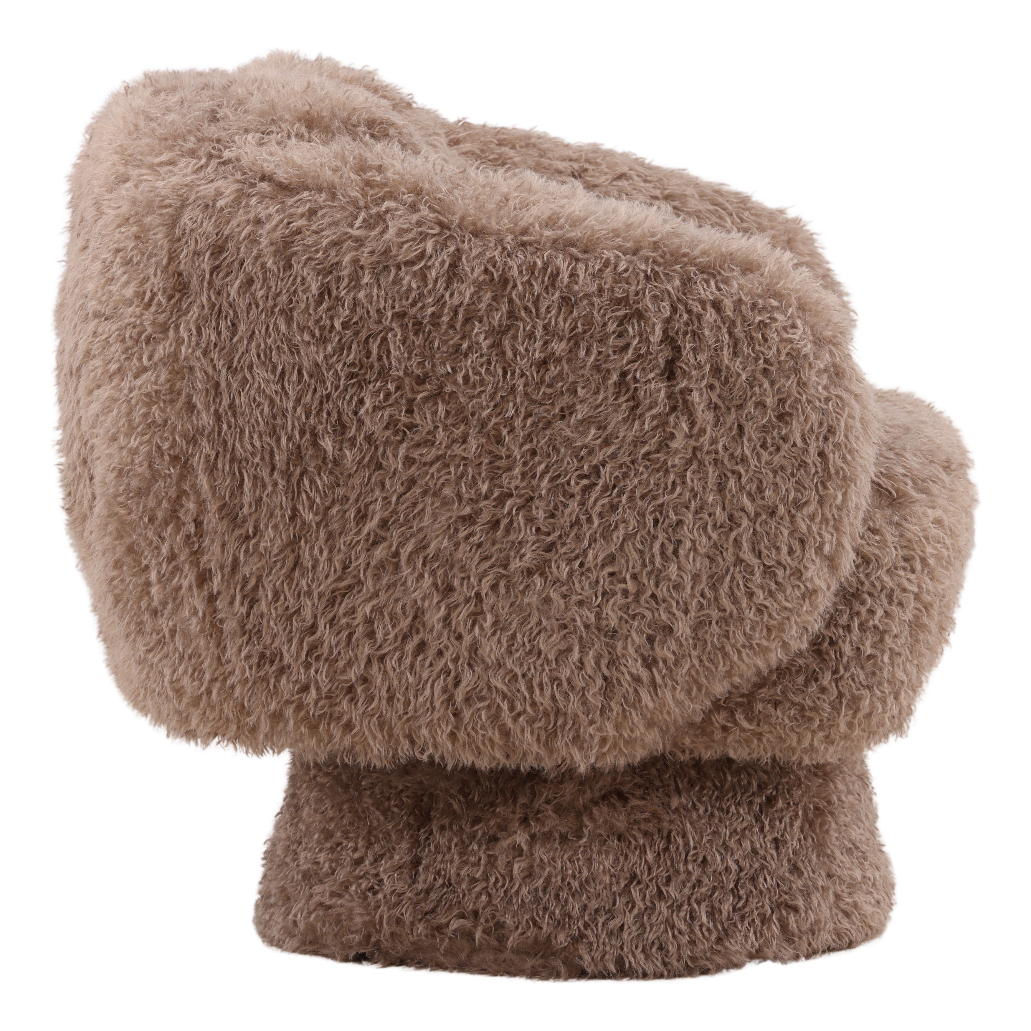 Miriam Swivel Chair - Taupe