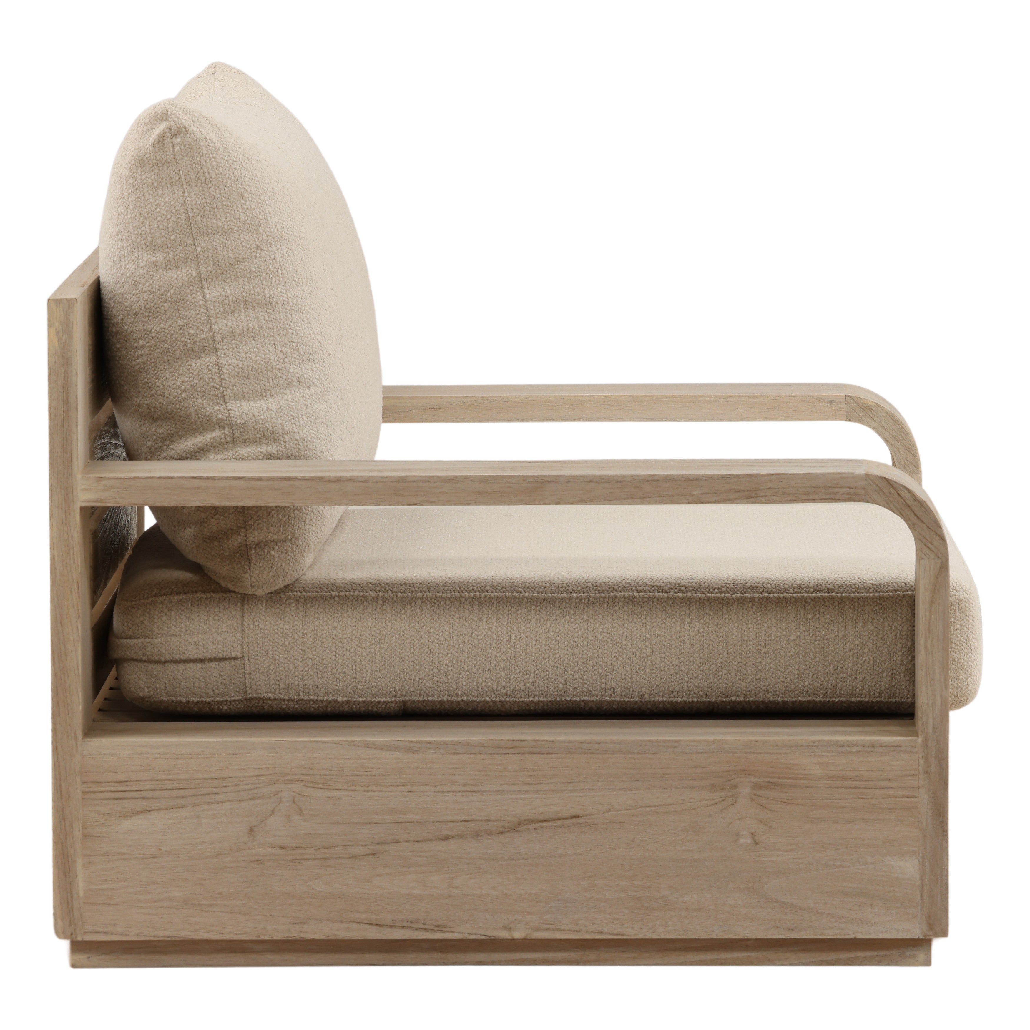 Larisa Outdoor Sofa Chair - Grey