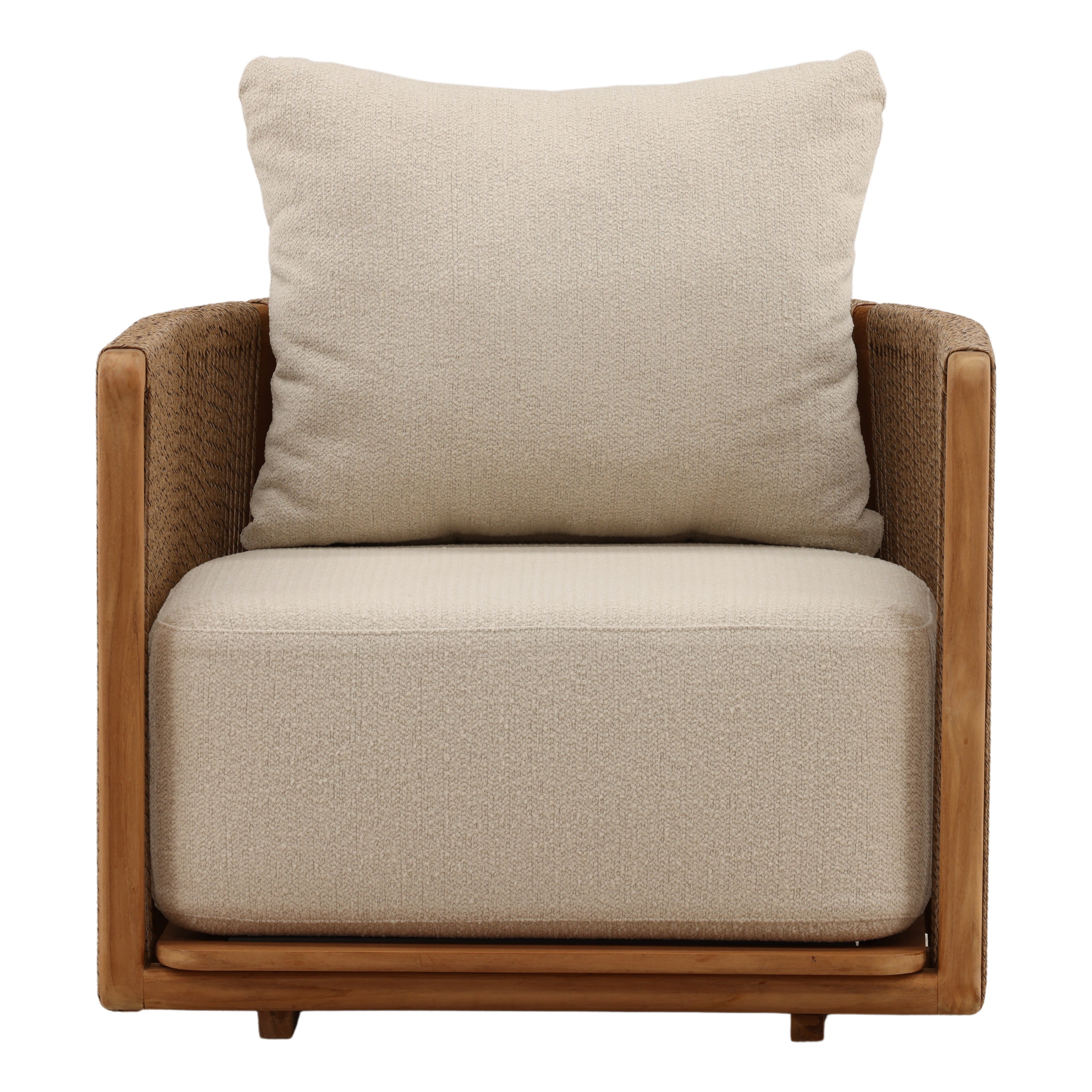 Zoeline Outdoor Sofa Chair - Sand