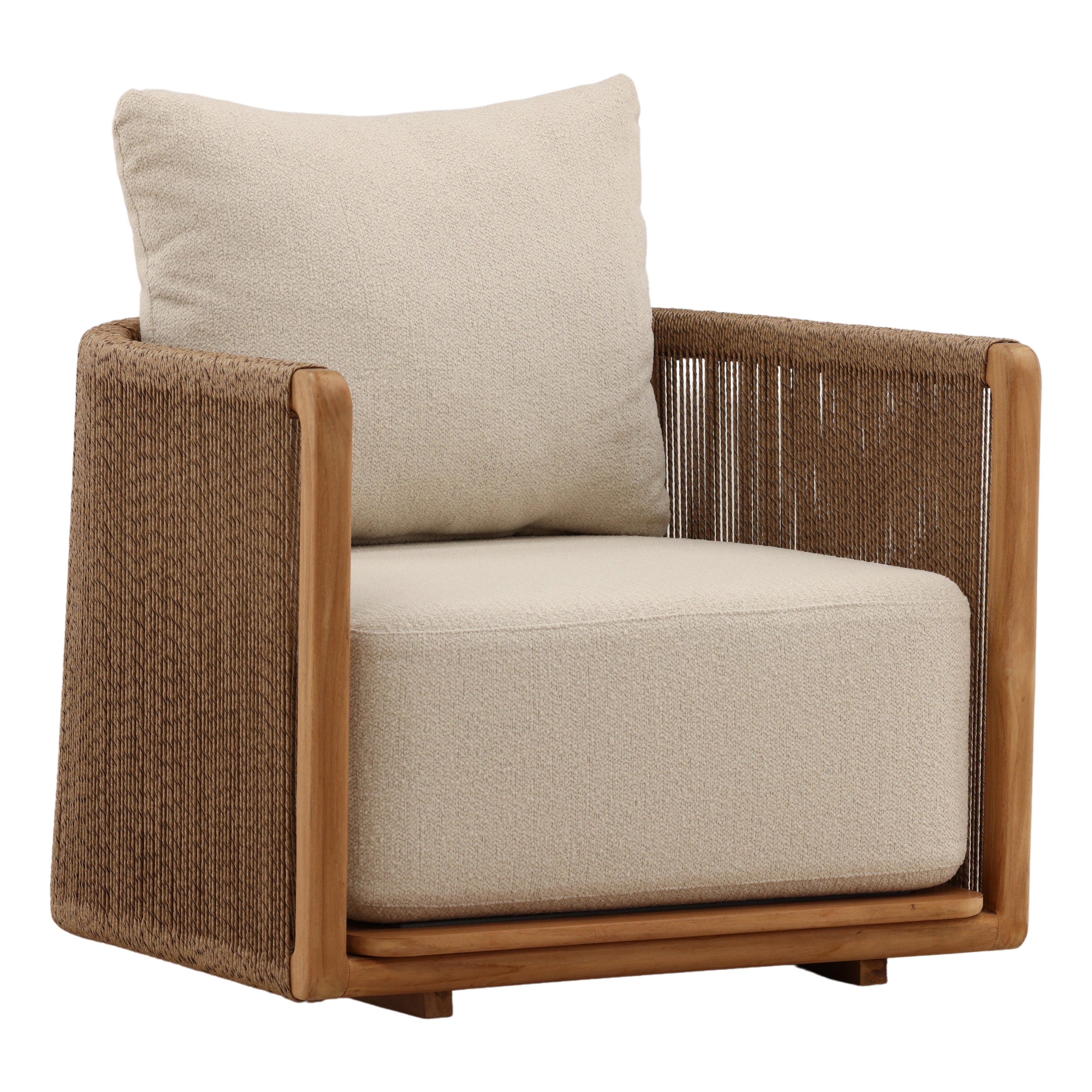 Zoeline Outdoor Sofa Chair - Sand