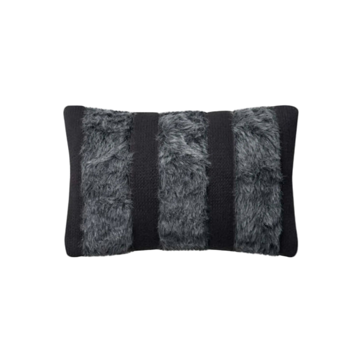 Loloi P0519 Grey Cover with Down Pillow