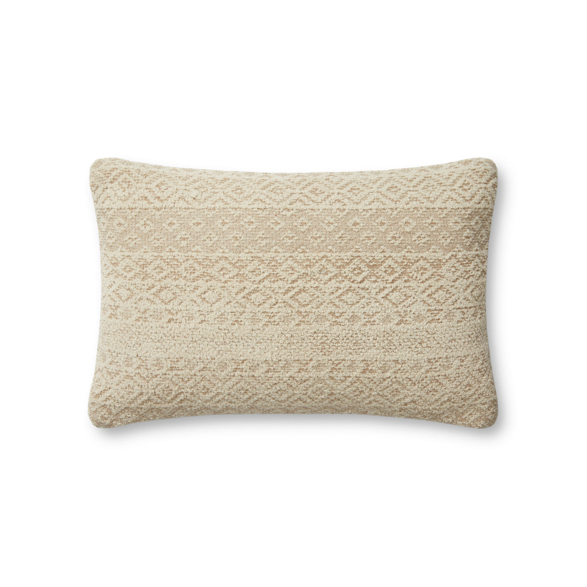 Angela Rose x Loloi Henderson Sand/Ivory 13'' x 21'' Cover with Down Pillow