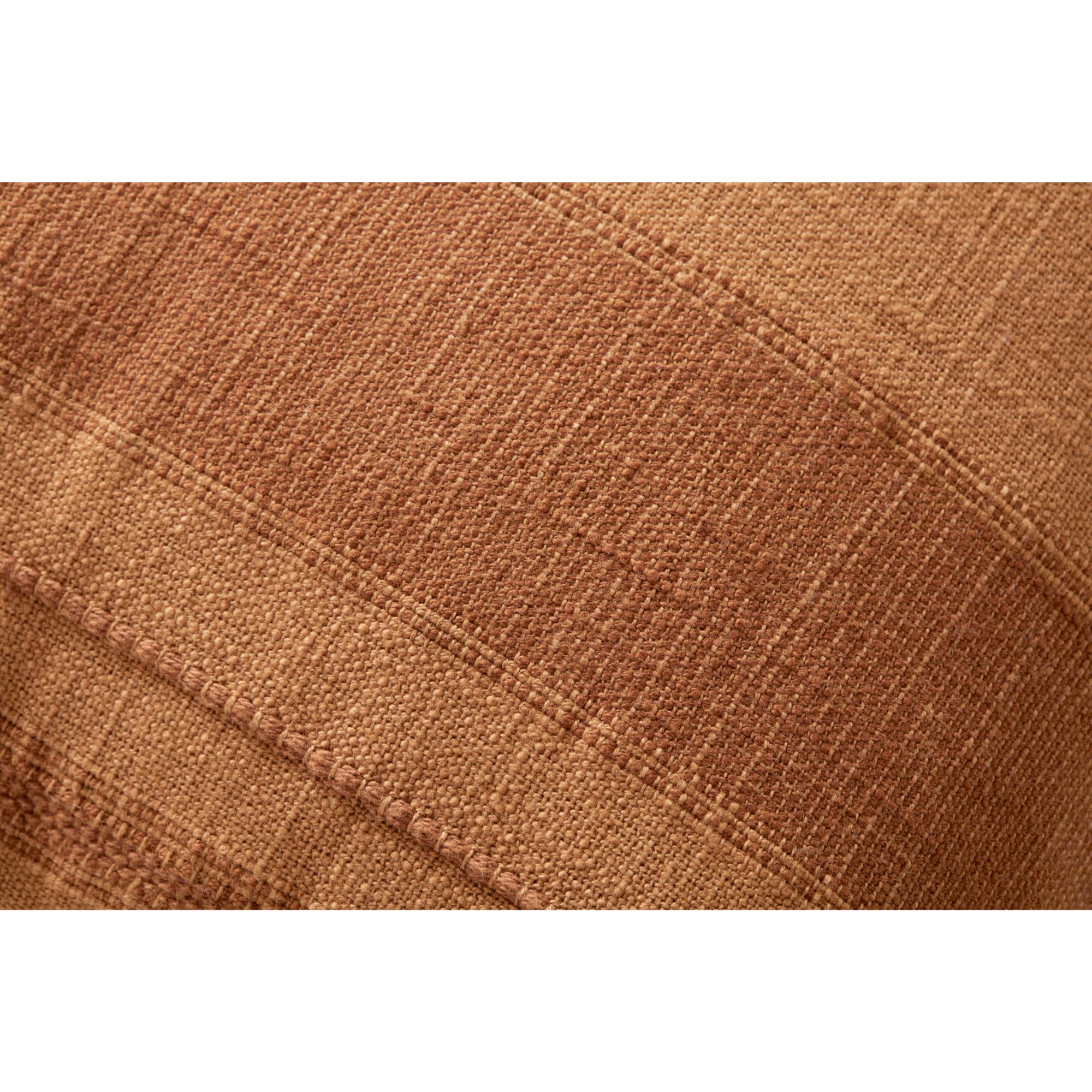 Angela Rose x Loloi Mia Rust 18'' x 18'' Cover with Down Pillow