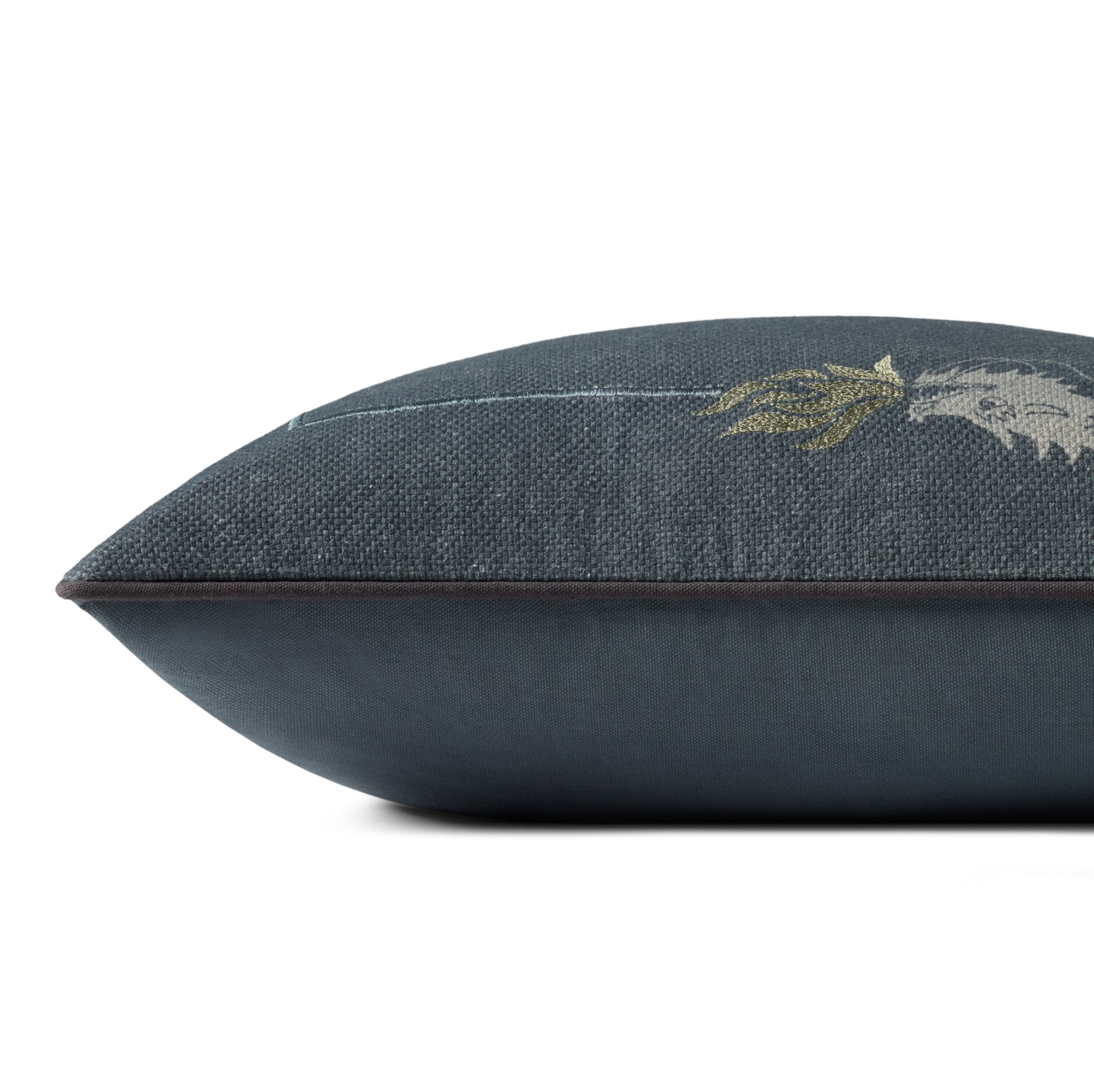 Brigette Romanek x Loloi Blue 18" x 18" Cover Only Pillow