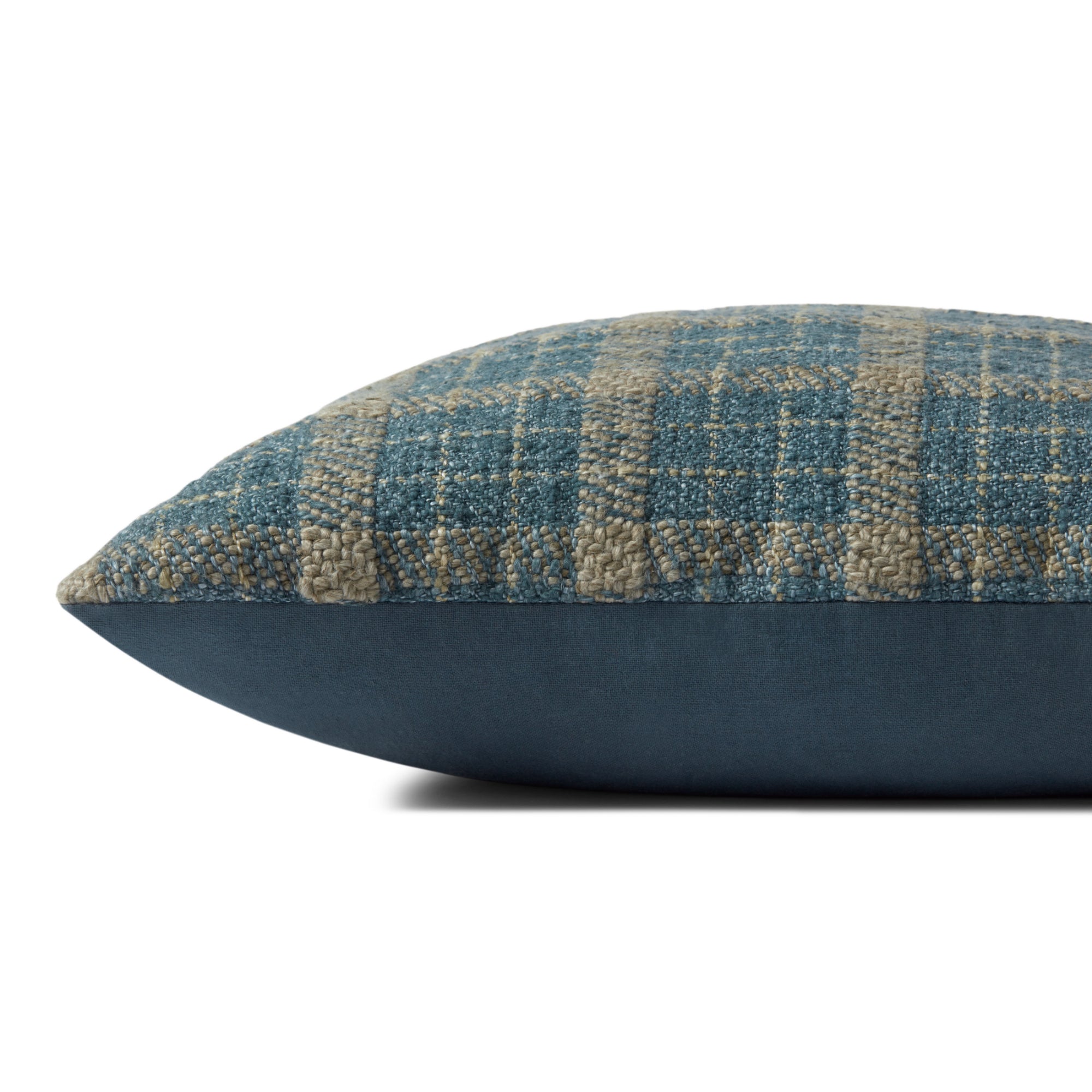 Chris Loves Julia x Loloi Earl Teal /Green 18'' x 18'' Cover with Down Pillow