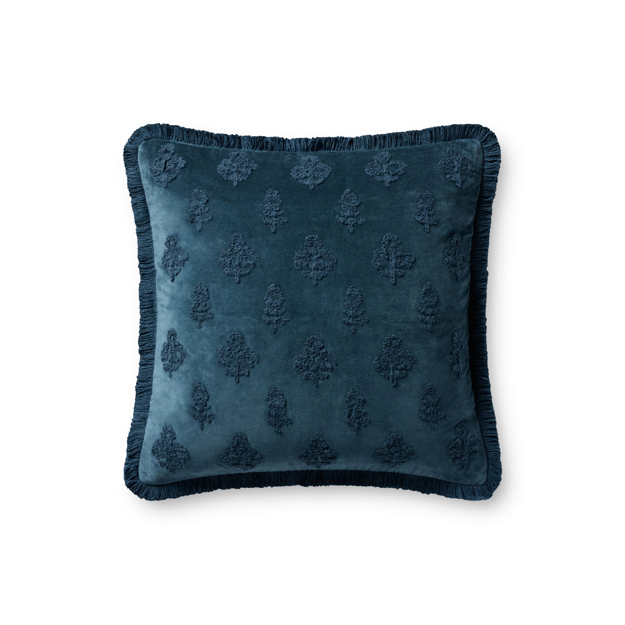 Chris Loves Julia x Loloi Darla 18'' x 18'' Cover with Down Pillow